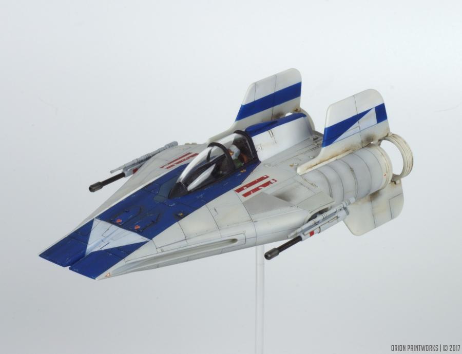 A-wing (Bandai 1/72 scale)