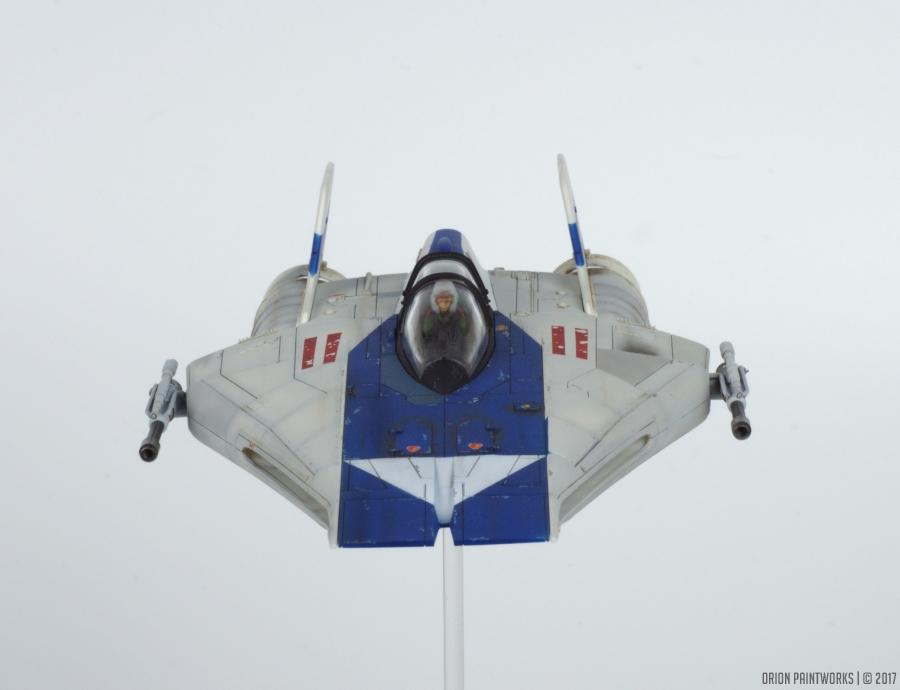 A-wing (Bandai 1/72 scale)