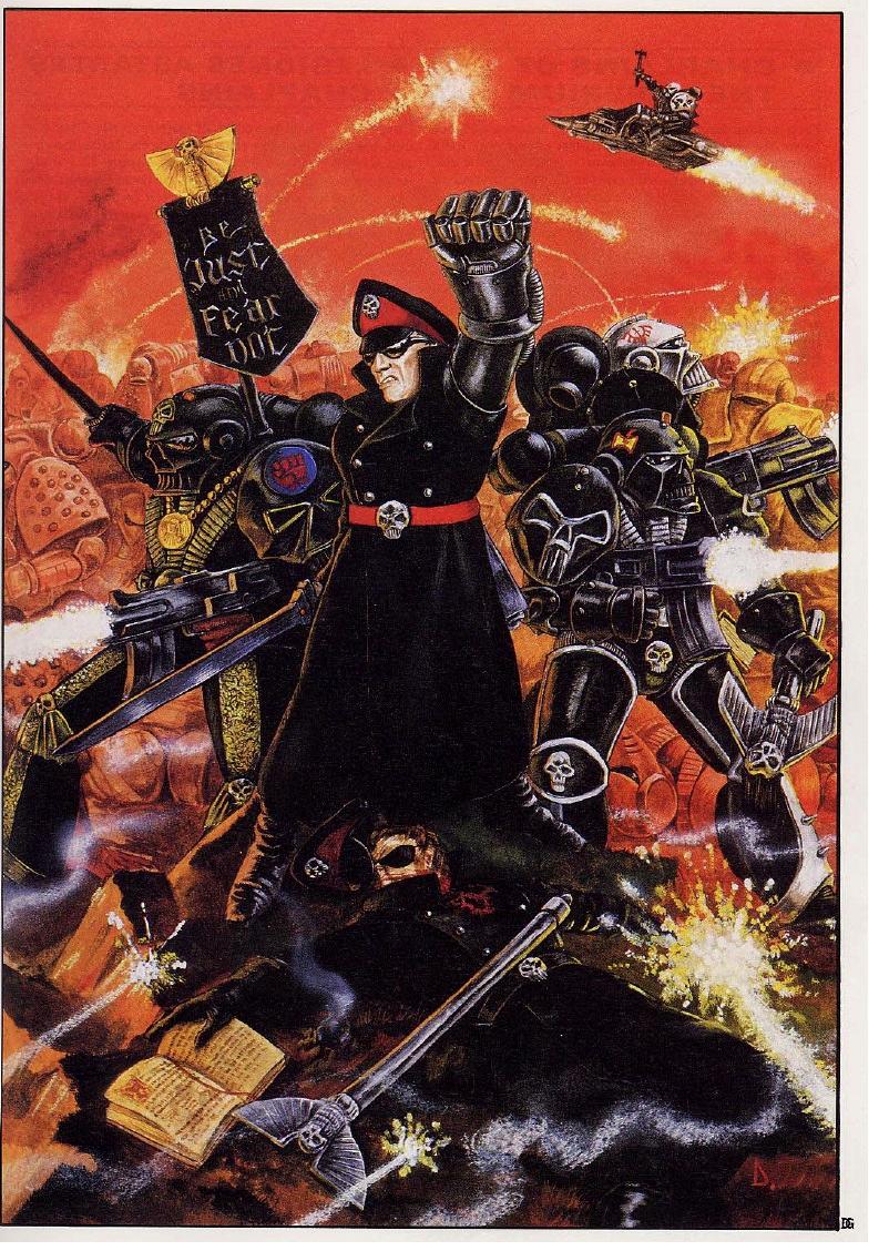 Commissar, Compendium, Copyright Games Workshop, Oldhammer, Retro Review, Rogue Trader