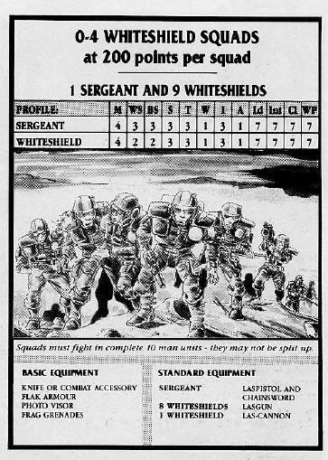 Compendium, Conscripts, Copyright Games Workshop, Oldhammer, Retro Review, Rogue Trader, Whiteshields