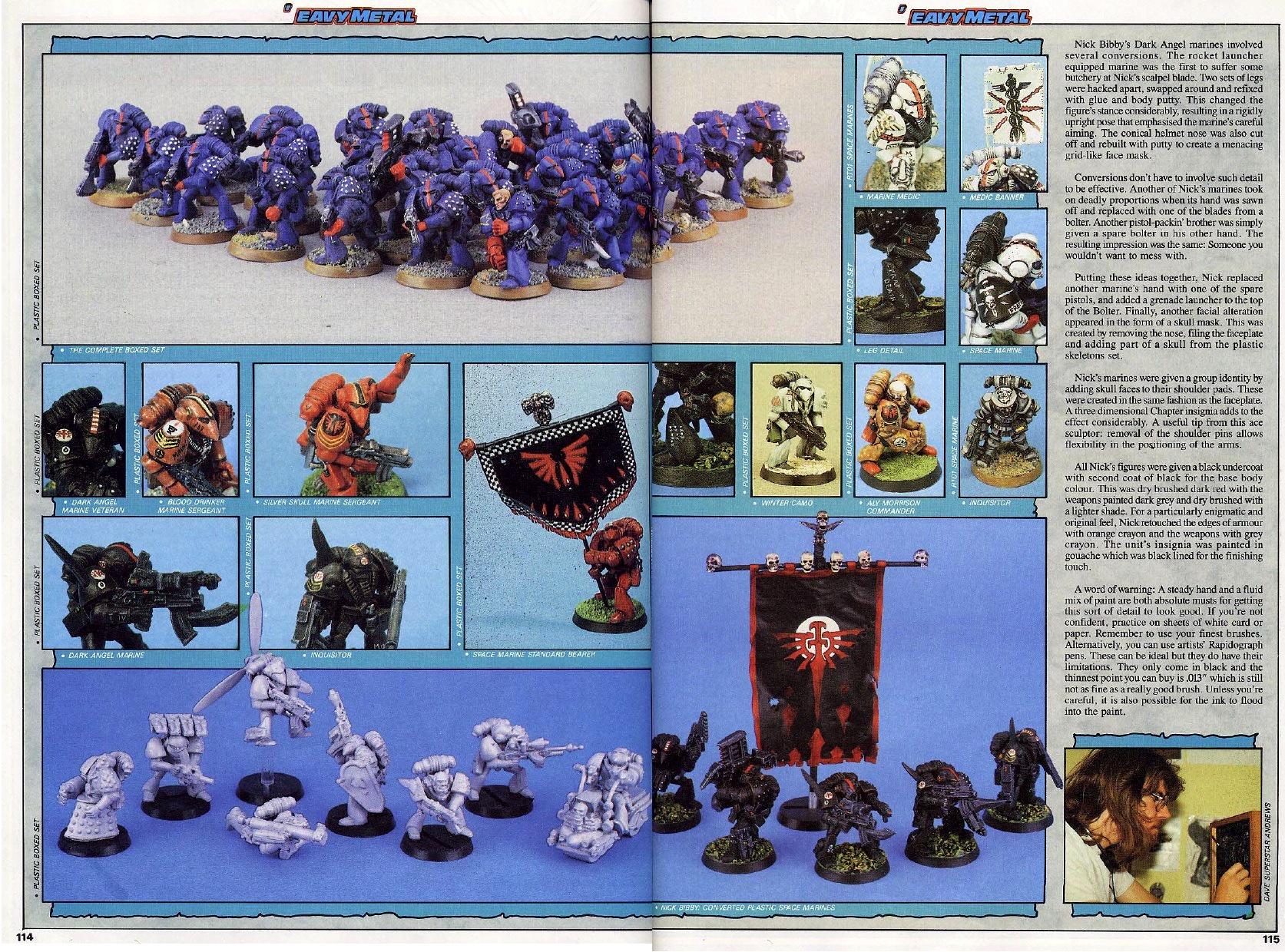 Compendium, Conversion, Copyright Games Workshop, Oldhammer, Retro Review, Rogue Trader, Spae Marines