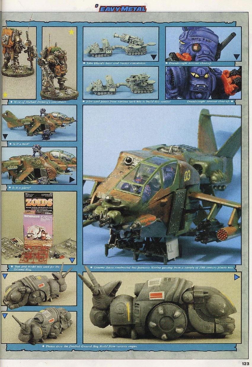 Compendium, Conversion, Copyright Games Workshop, Oldhammer, Retro Review, Rogue Trader, Scratch Build