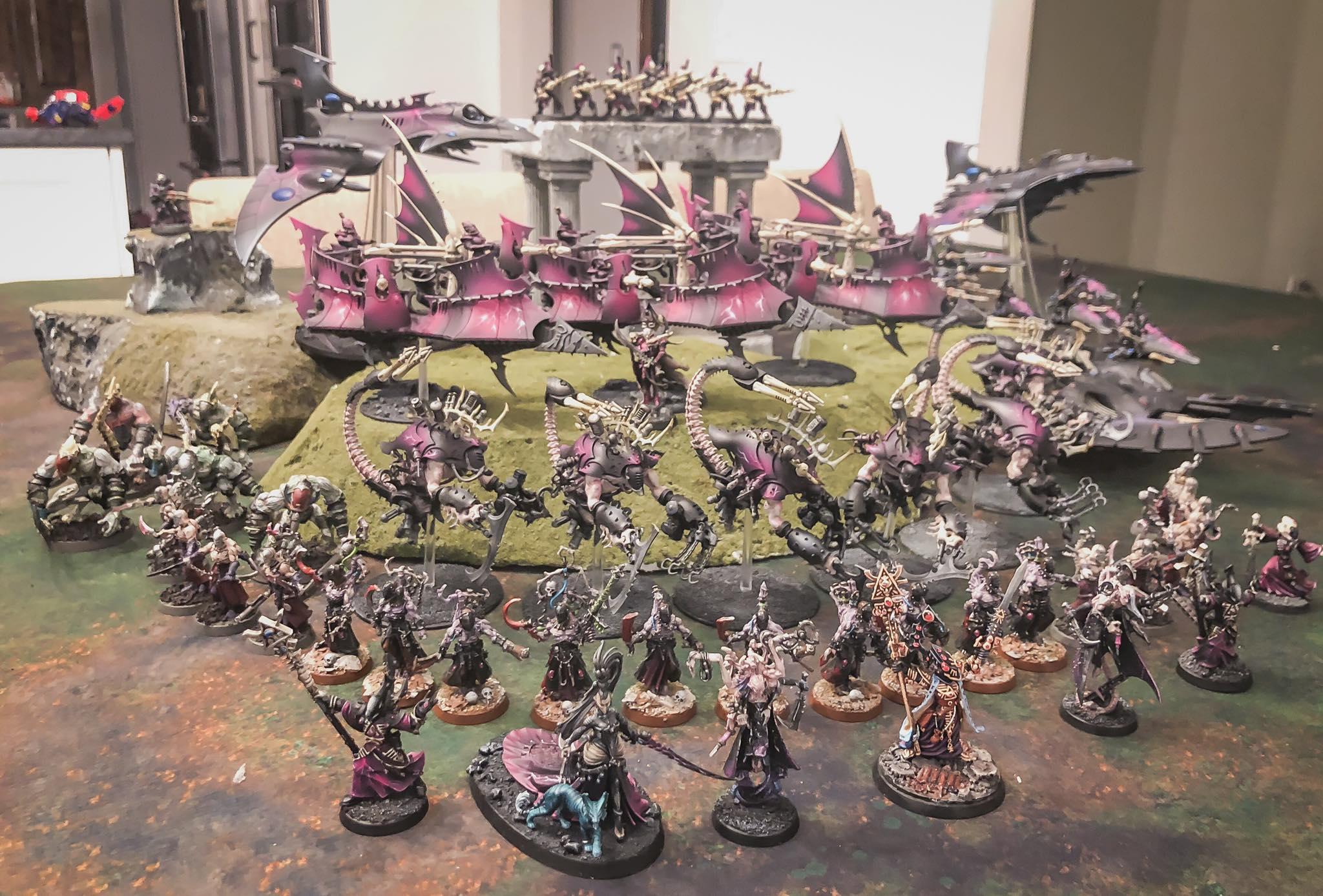 Aeldari, Asuryani, Coven, Craftworlds, Drukhari, Harlequins, Ynnari