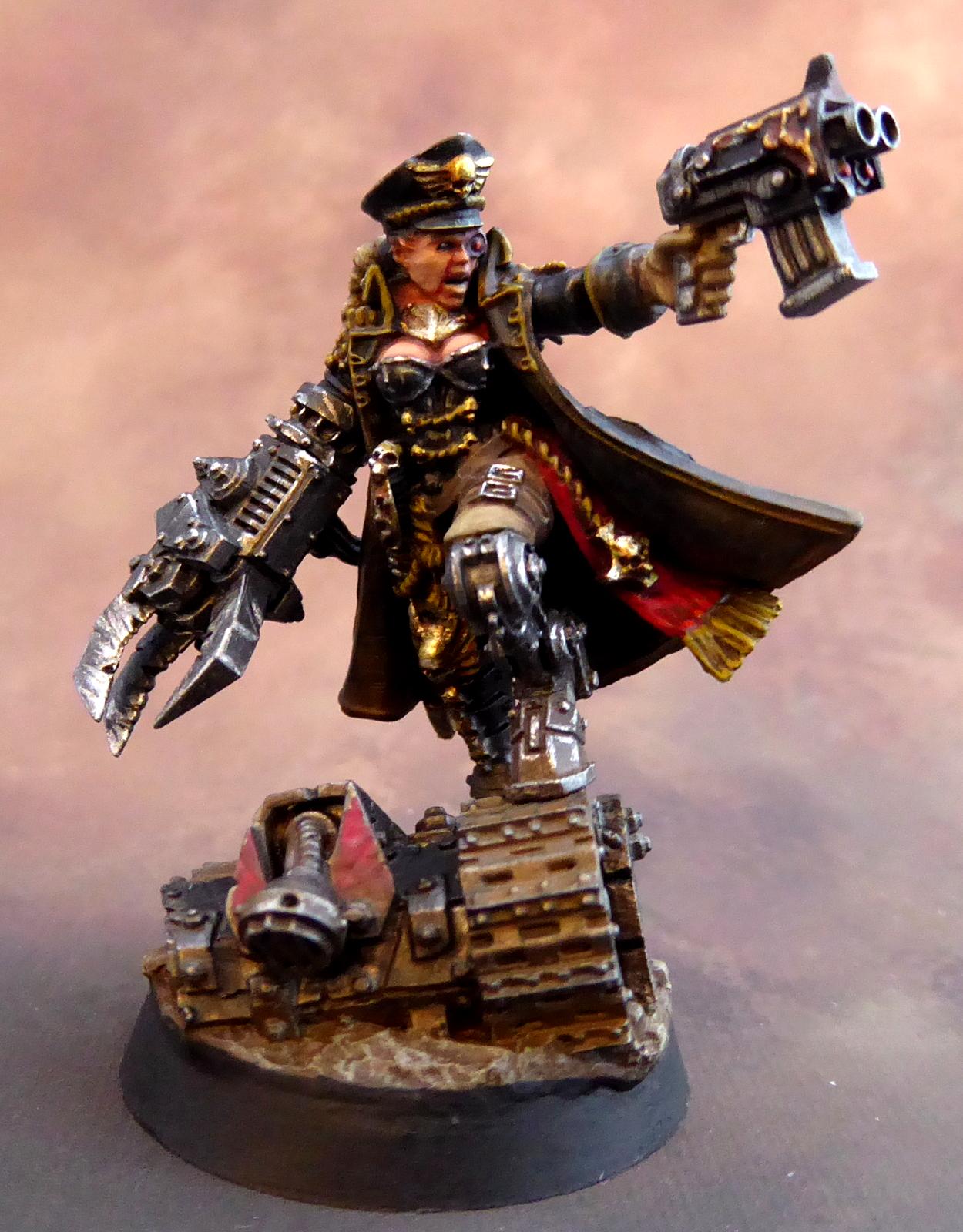 Commissar, Counts As, Female, Yarrick