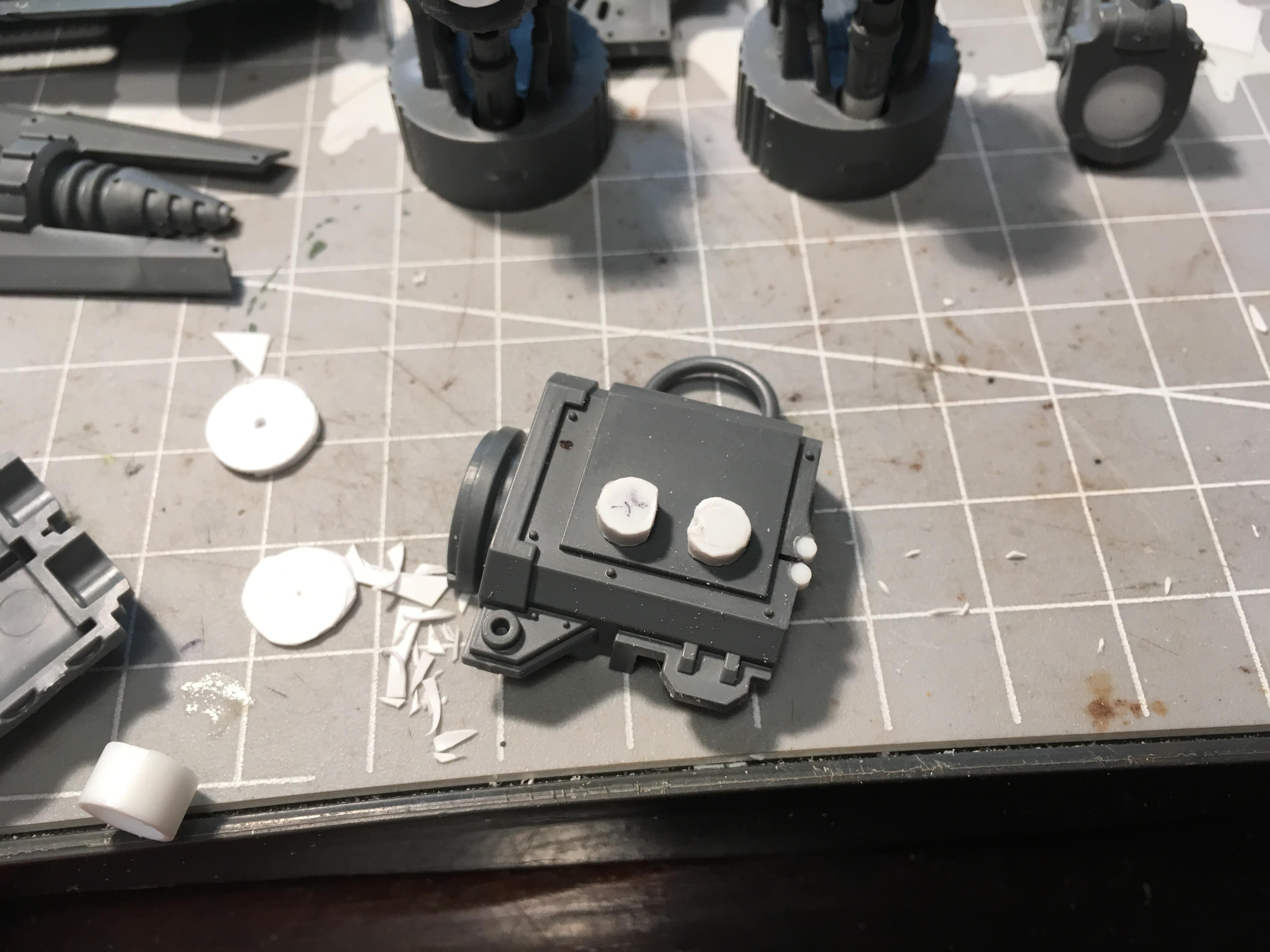 Imperial Knights, Magnetisation, Questoris, Warhammer 40,000, Work In Progress