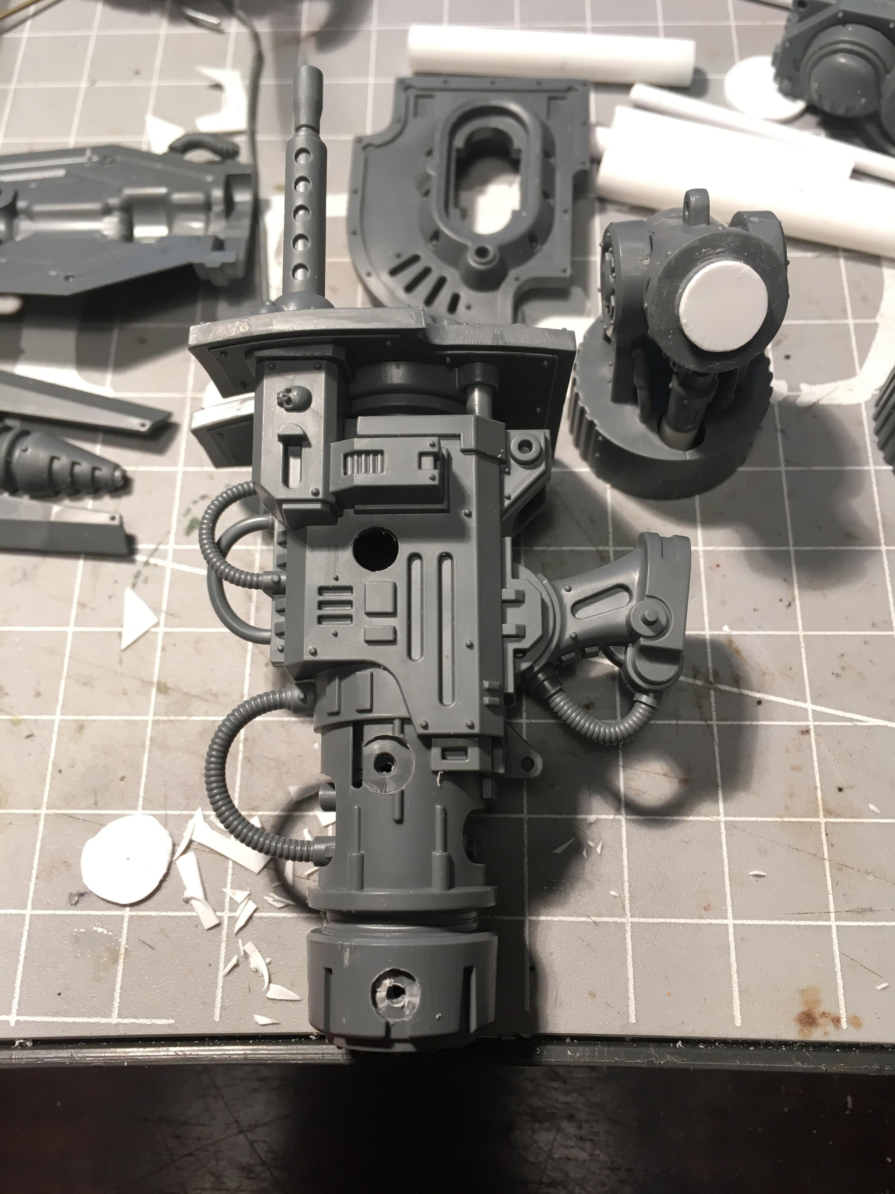 Imperial Knights, Magnetisation, Questoris, Warhammer 40,000, Work In Progress