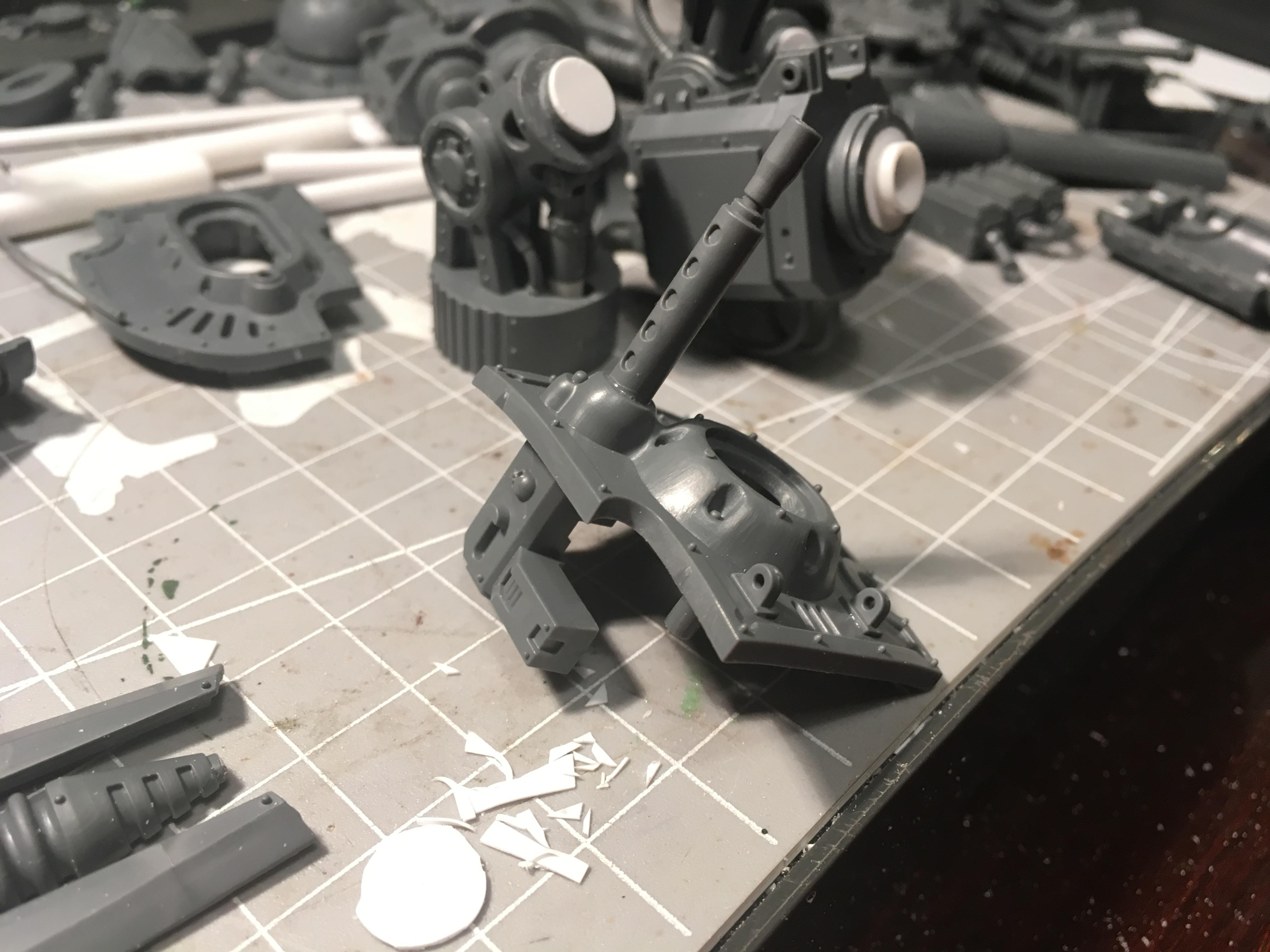 Imperial Knights, Magnetisation, Questoris, Warhammer 40,000, Work In Progress
