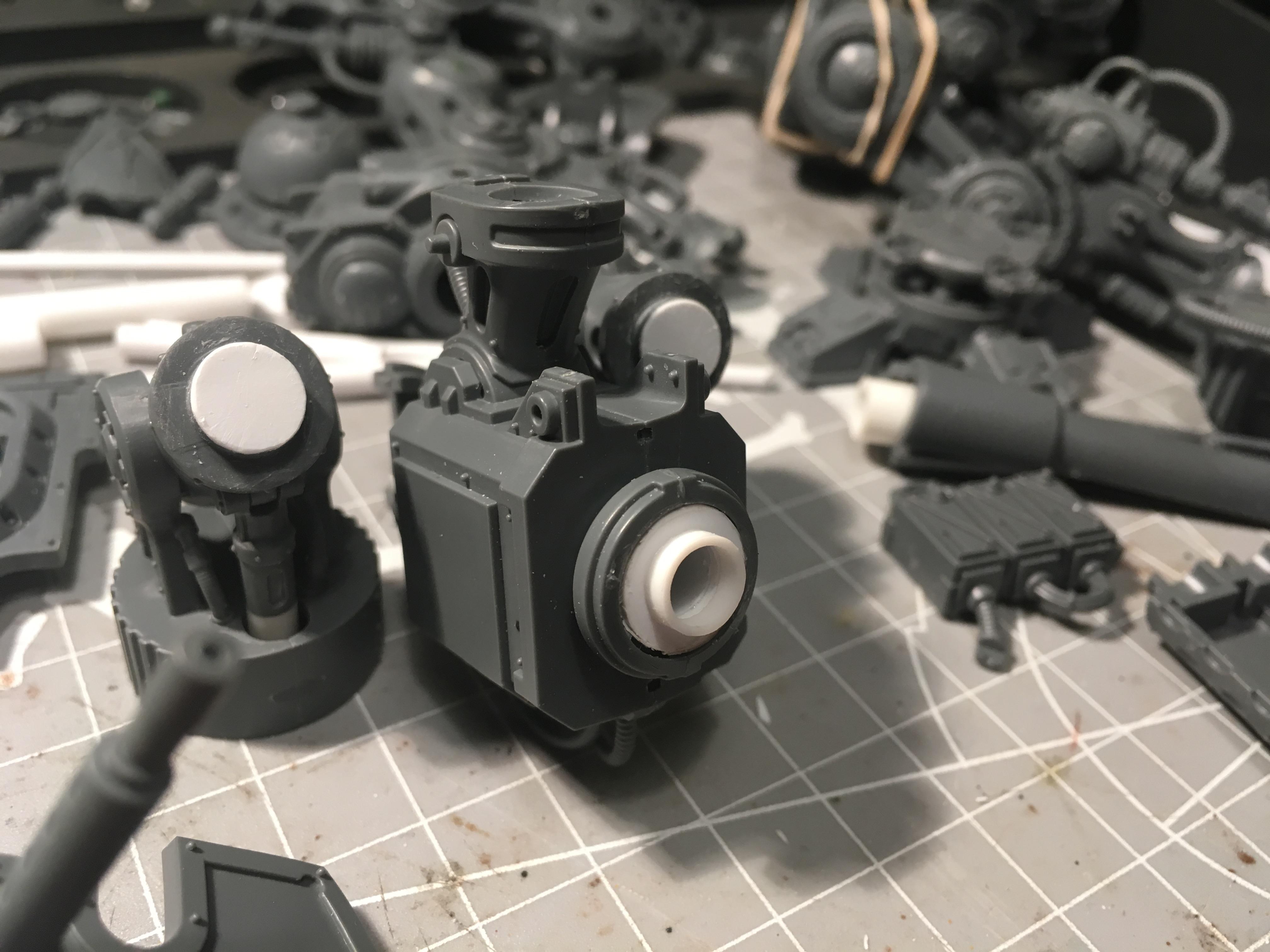Imperial Knights, Magnetisation, Questoris, Warhammer 40,000, Work In Progress