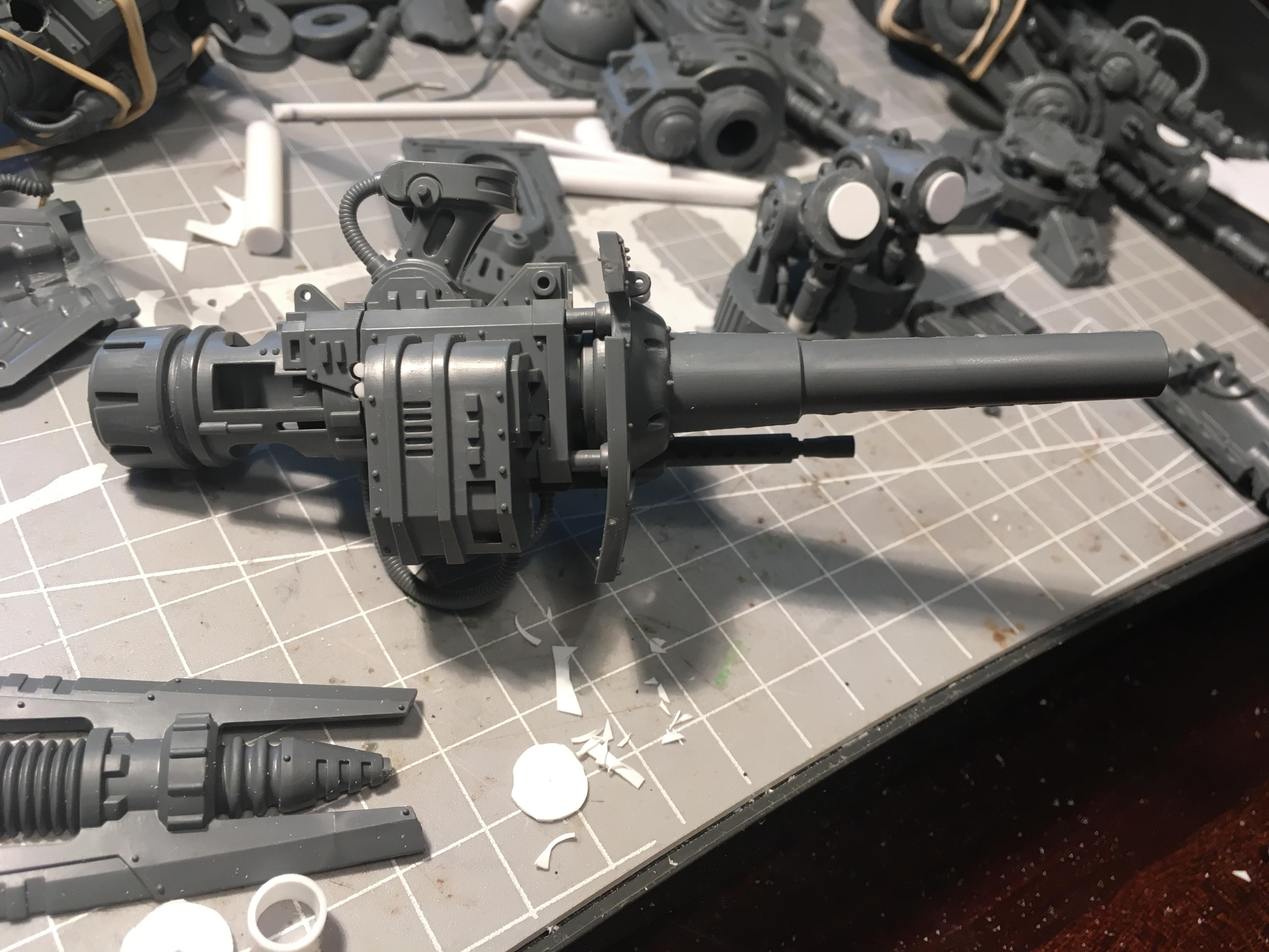 Imperial Knights, Magnetisation, Questoris, Warhammer 40,000, Work In Progress