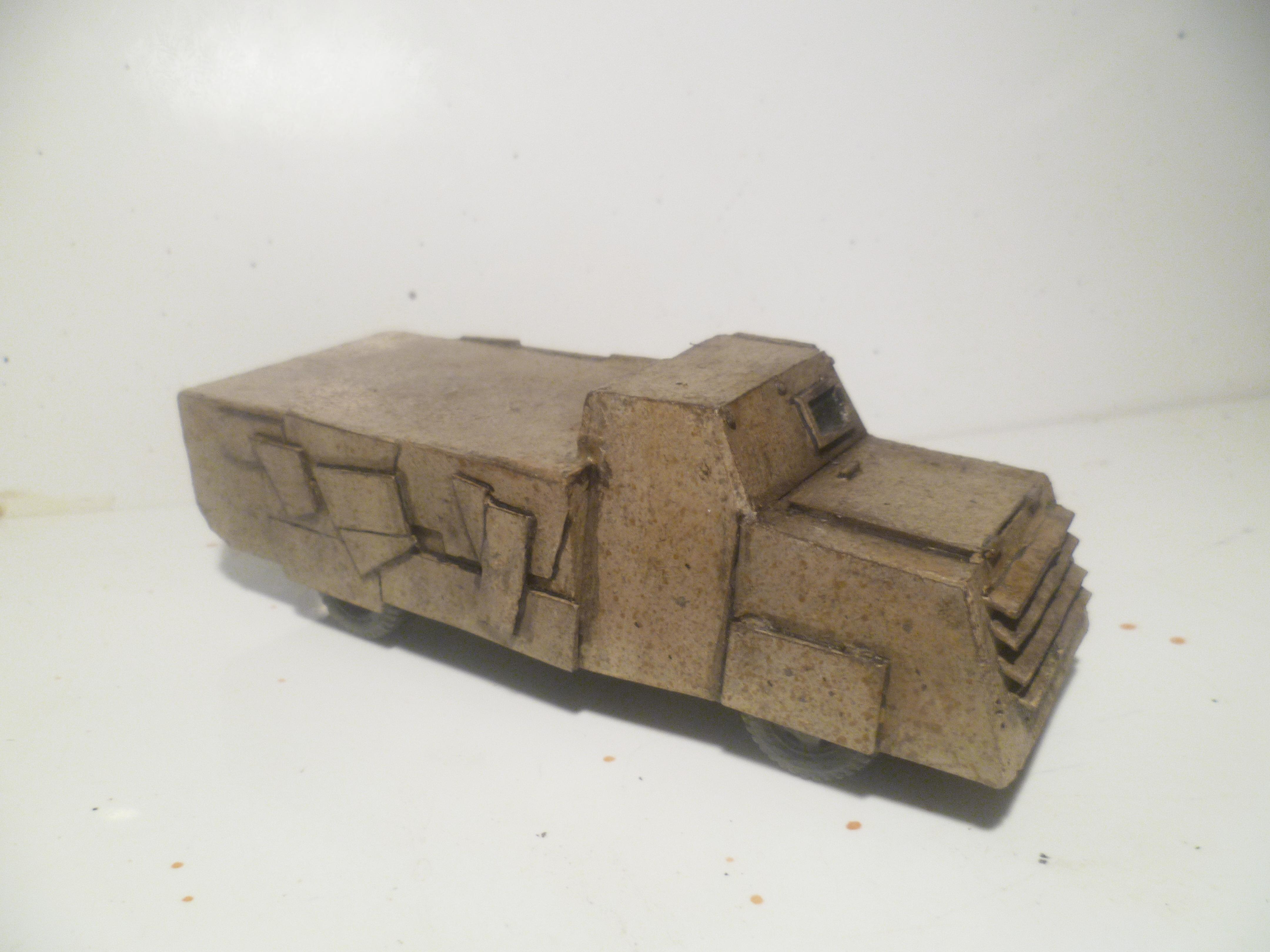 28mm, Armoured, Conversion, Desert, Ied, Improvised, Insurgent, Metal, Middle East, Modern, Scrap, Truck, Vbied, Vehicle