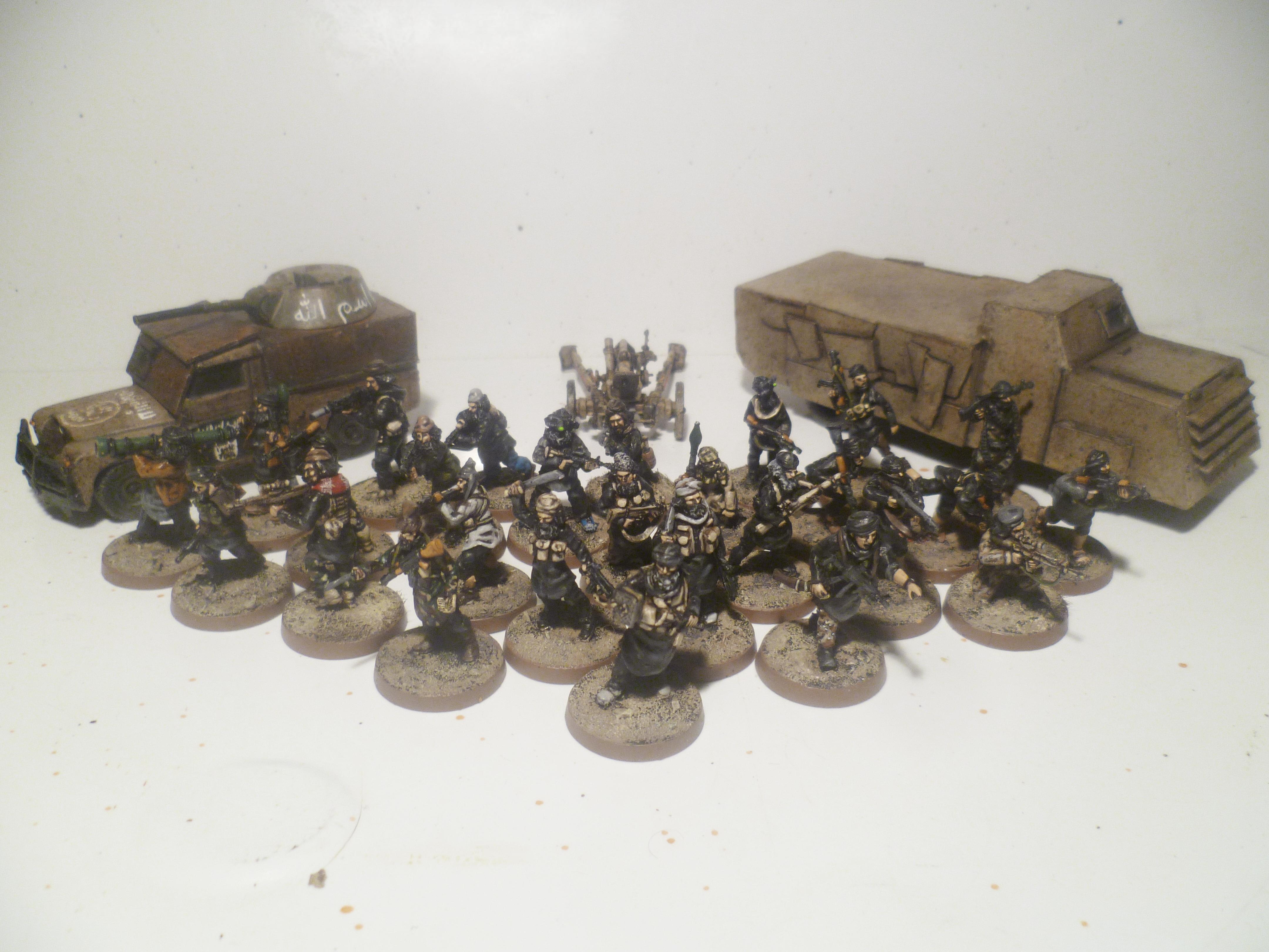 28mm, Arab, Desert, Insurgent, Jihad, Middle East, Modern, Terrorist