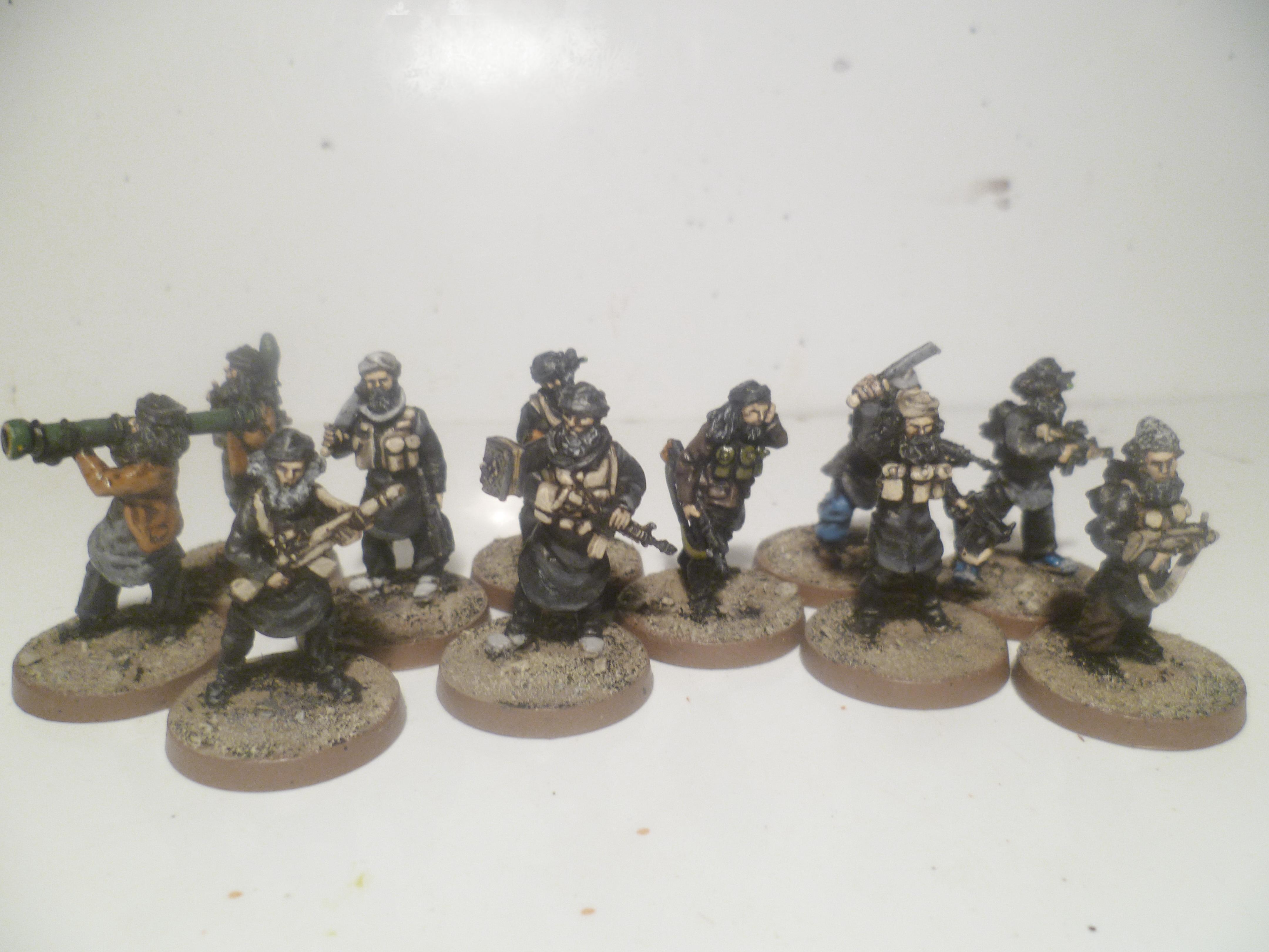28mm, Desert, Insurgent, Middle East, Modern