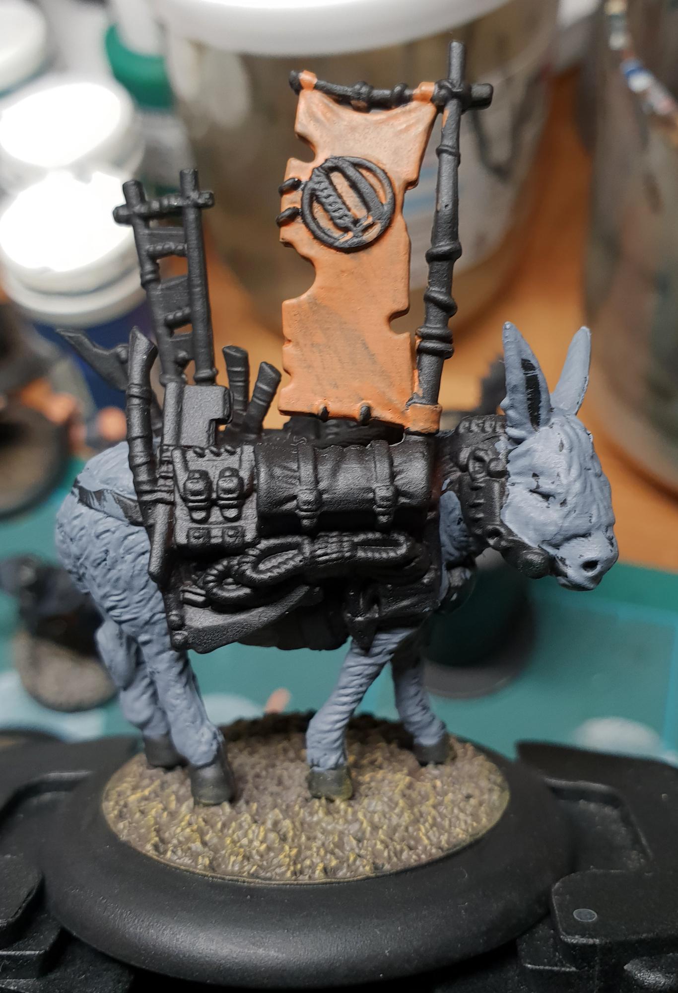 Donkey, Guild Ball, Mascot, Work In Progress