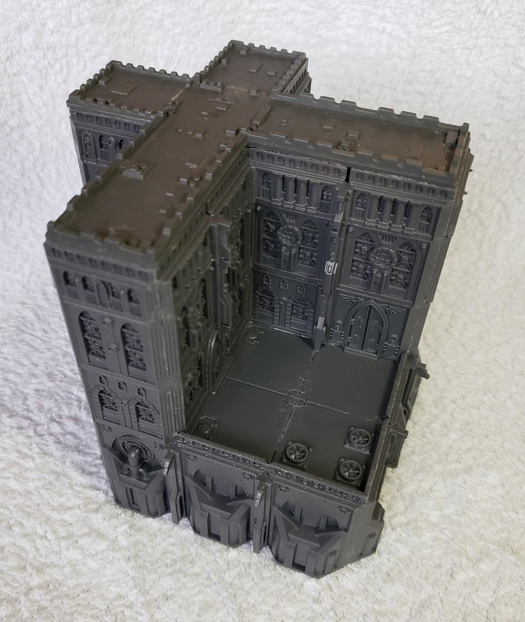Adeptus Titanicus, At18, Buildings, Civitas, Epic, Terrain