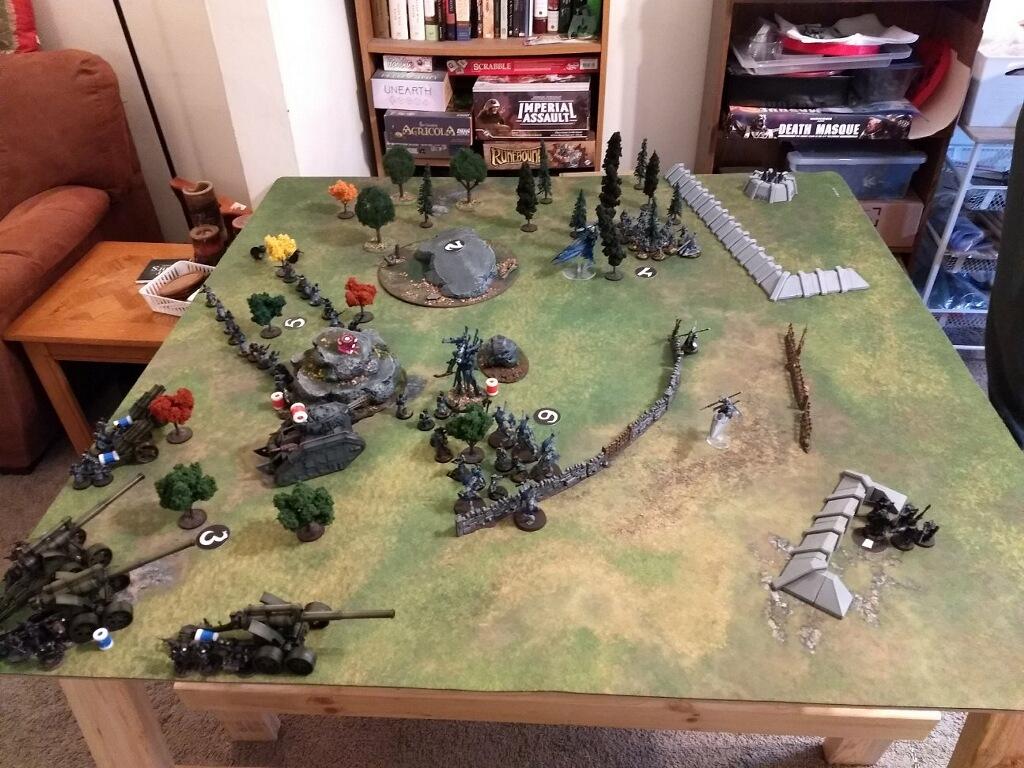 Aeldari, Astra Militarum, Battle Report, Eldar, Imperial Guard