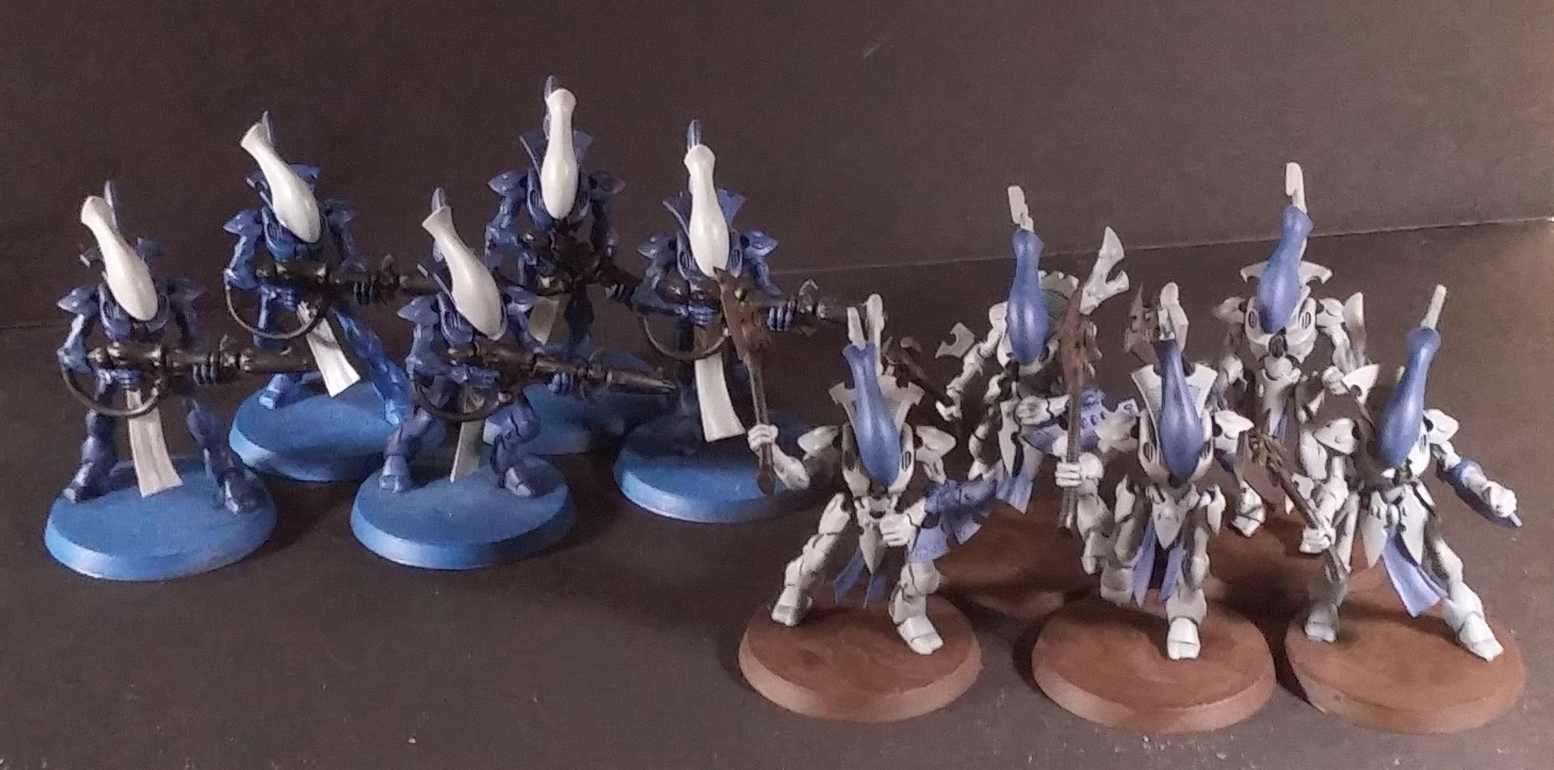 Aeldari, Eldar, Work In Progress, Wraithblade, Wraithguard