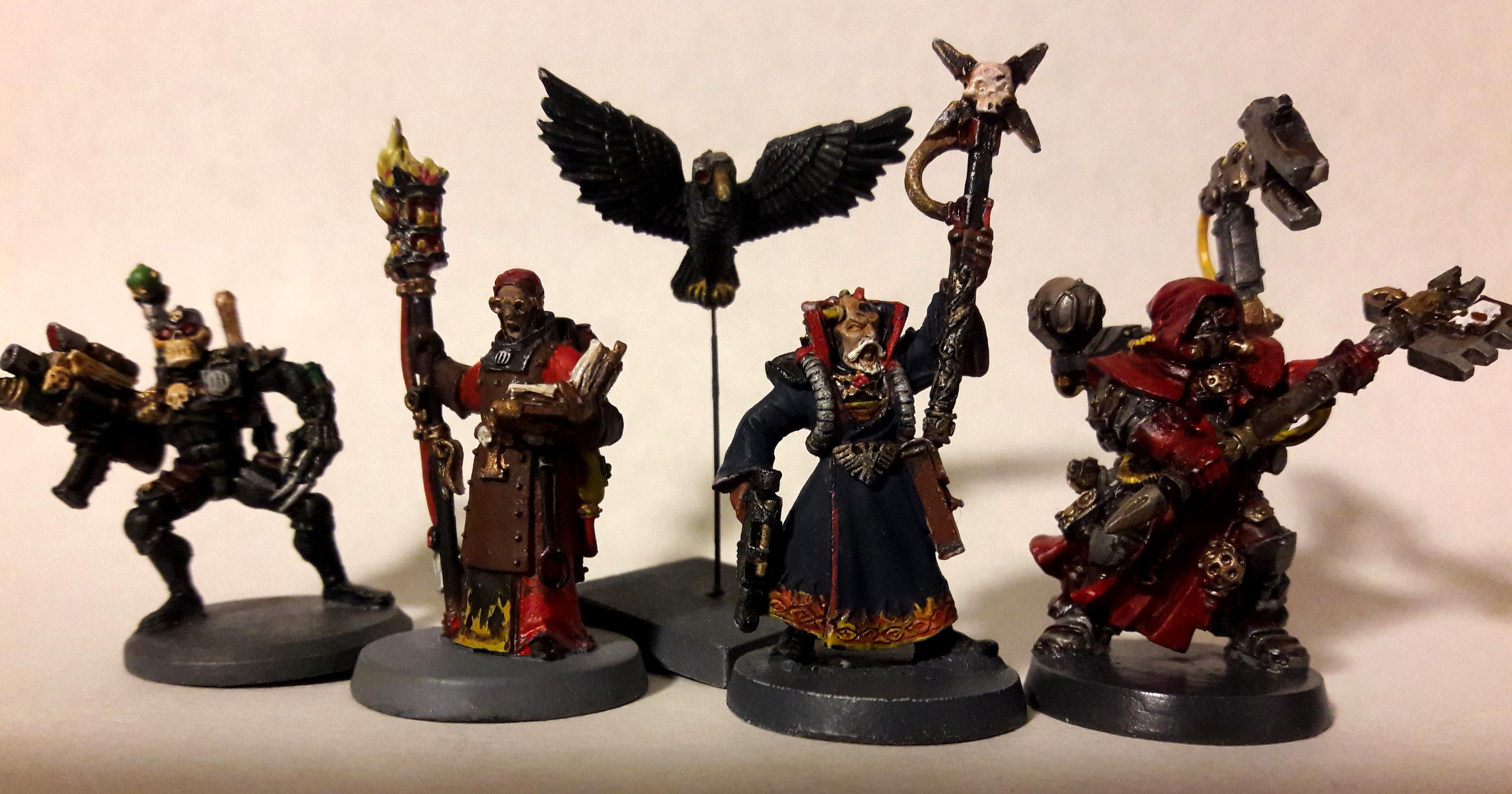 Assassin, Psyker, Rogue Trader, Tech Priest