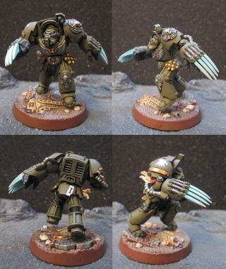 Lightning Claws Max Factory Raptors Space Marine Heroes Space Marines Terminator Armor Warhammer 40 000 Brother Sanyctus Gallery Dakkadakka Roll The Dice To See If I M Getting Drunk