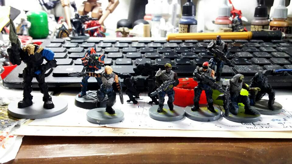 Deadzone, Enforcers, Warpath, Work In Progress