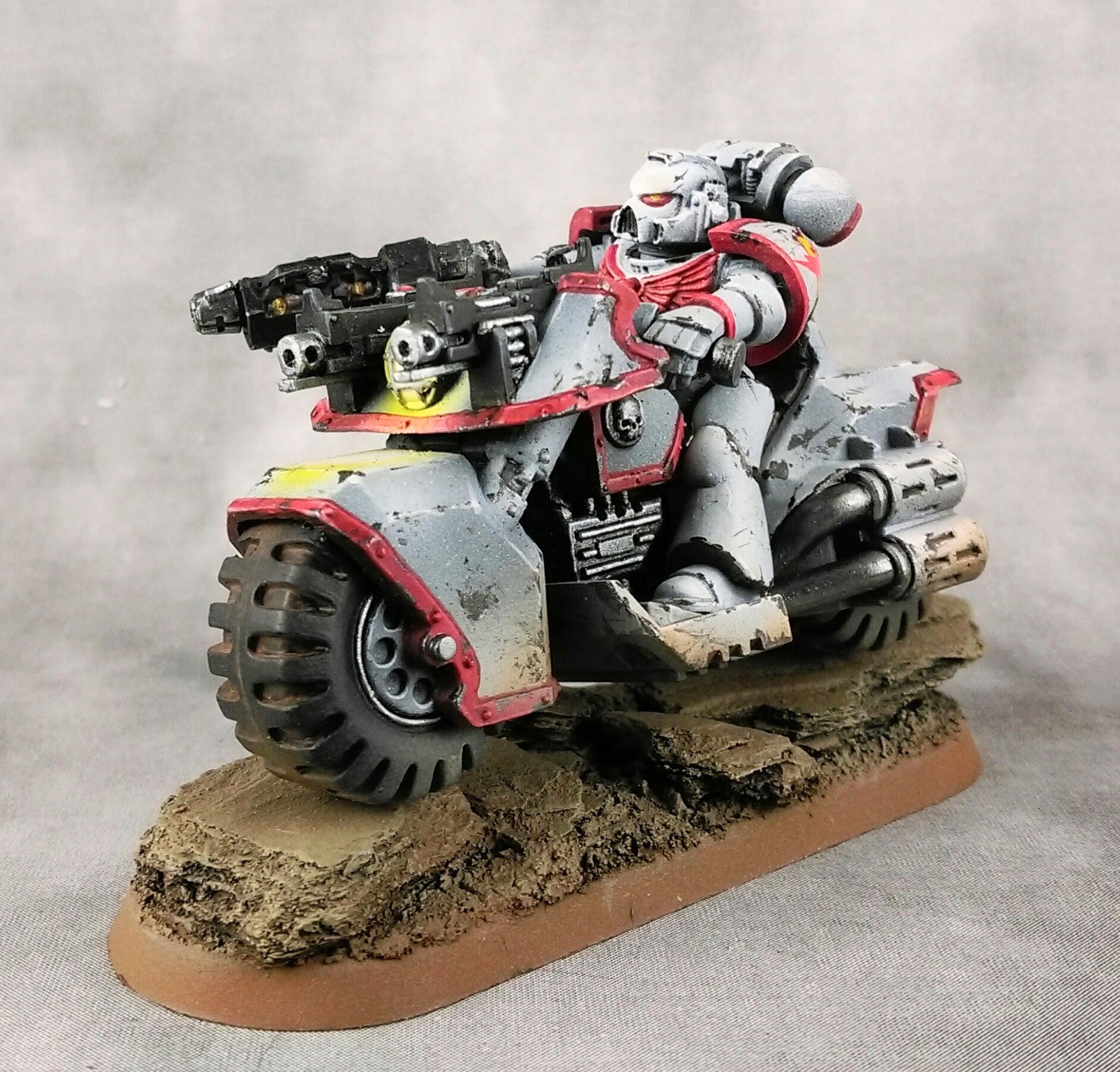 Biker close up