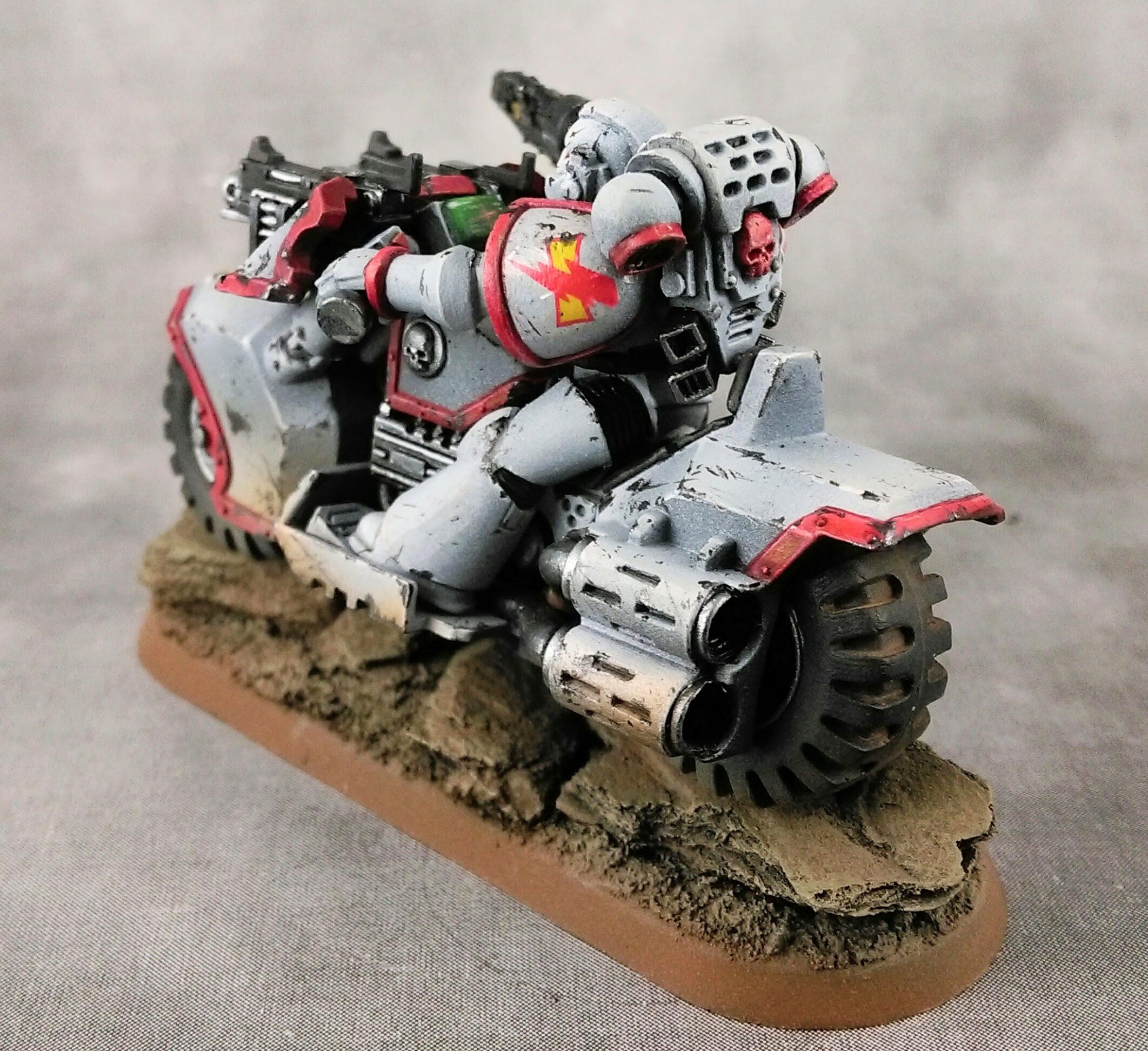 Biker close up