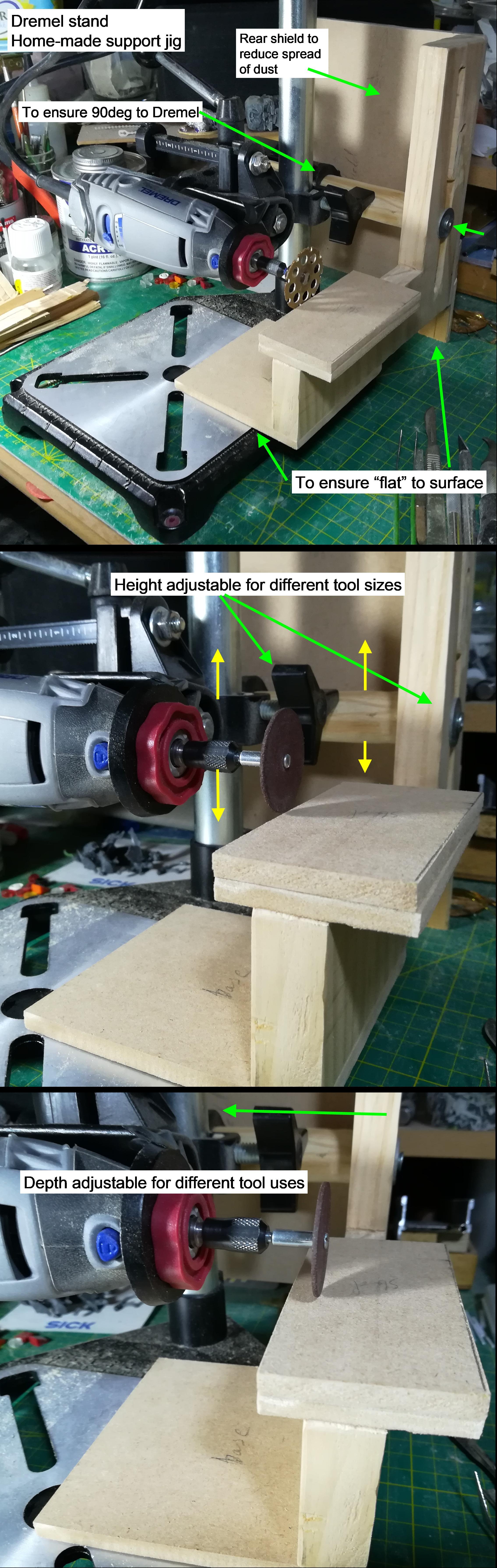 Dremel stand homemade jig