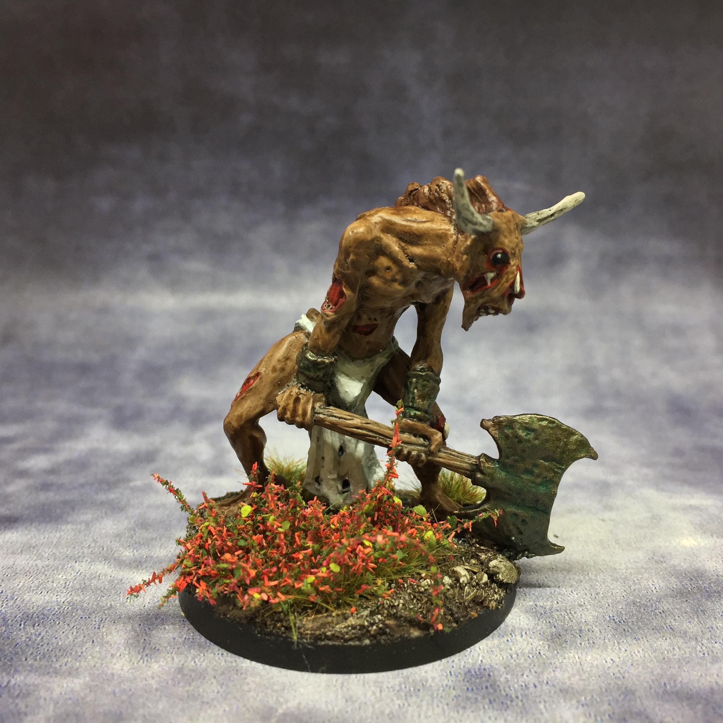 Bear's Head, Minotaur, October 2019, Undead, Zombie