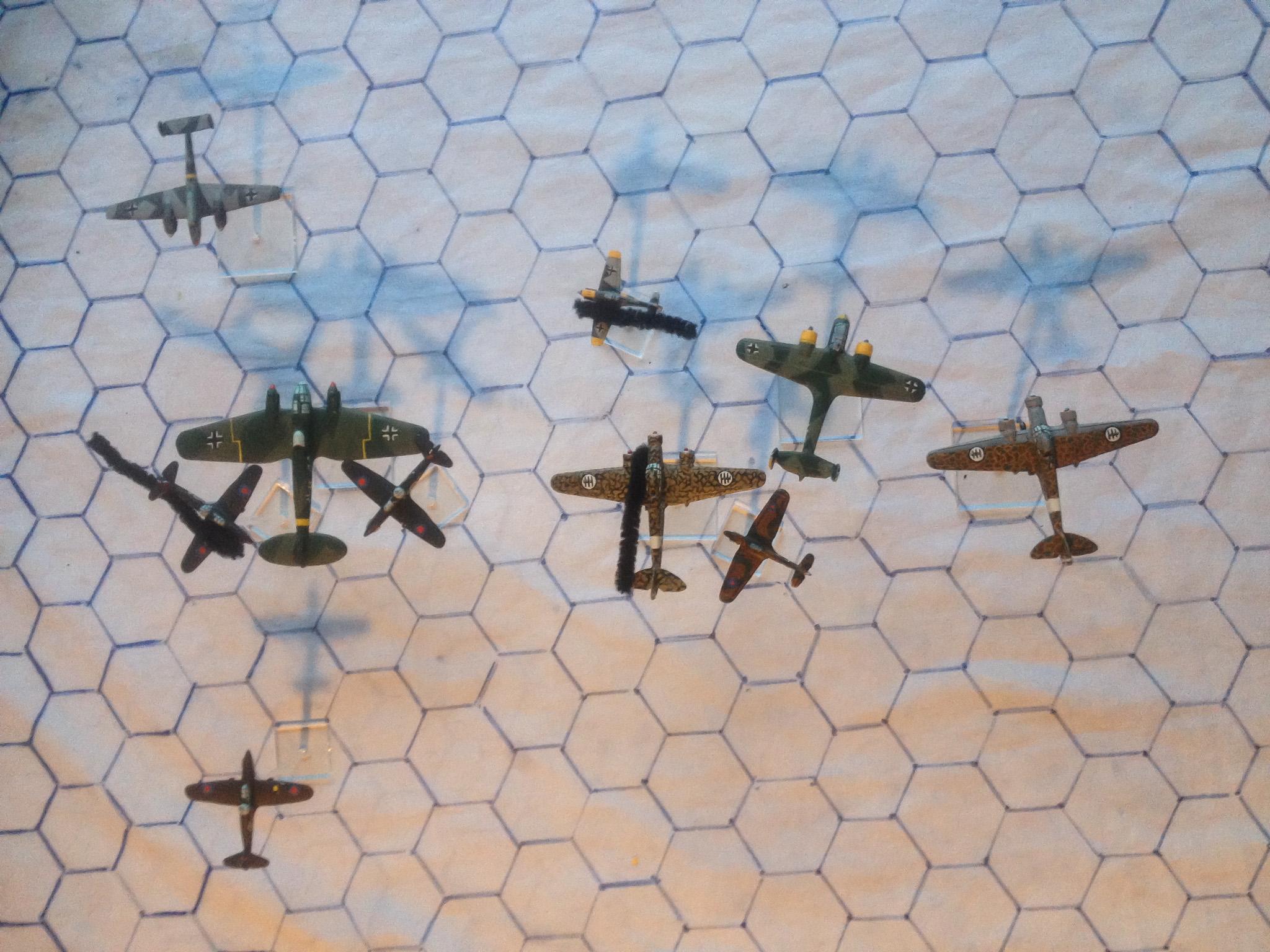 1:300 Scale, Air Combat, Battle Of Britain, World War 2