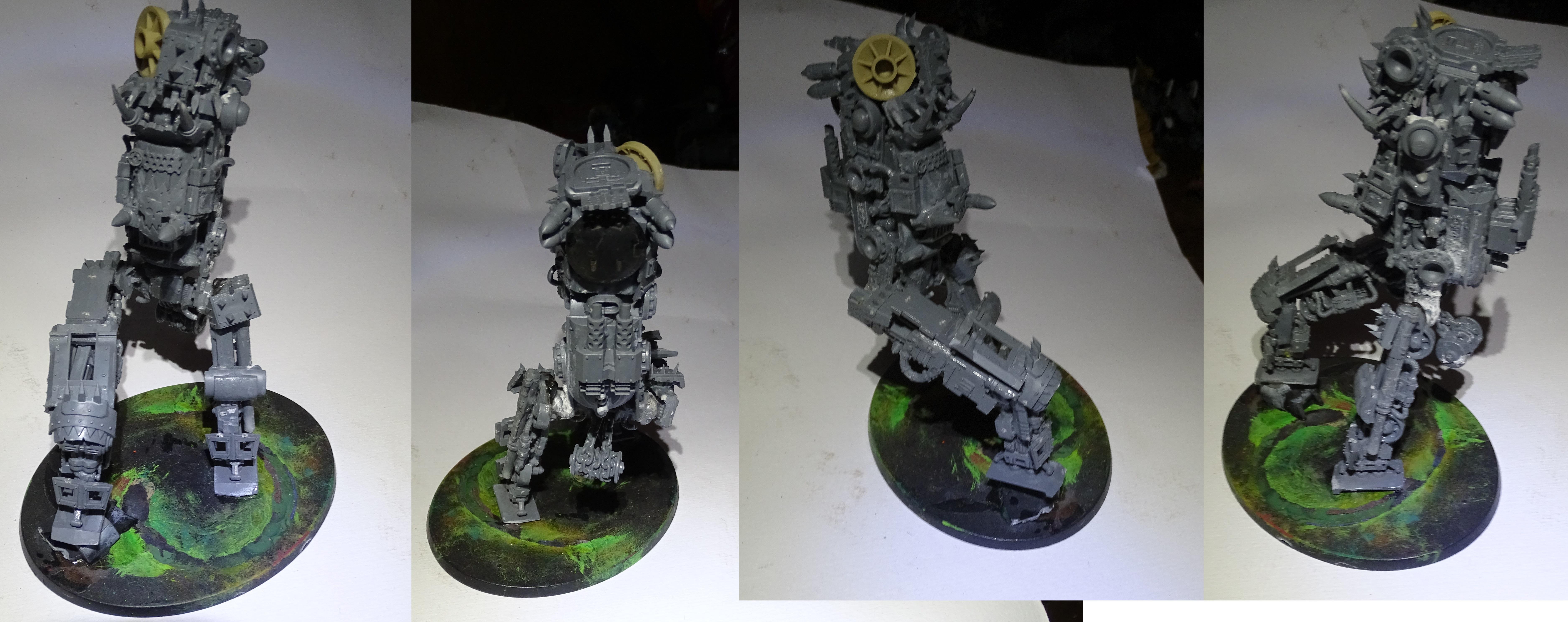 Kitbash, Mechanical Grot, Mega Dread, Orks, Warhammer 40,000