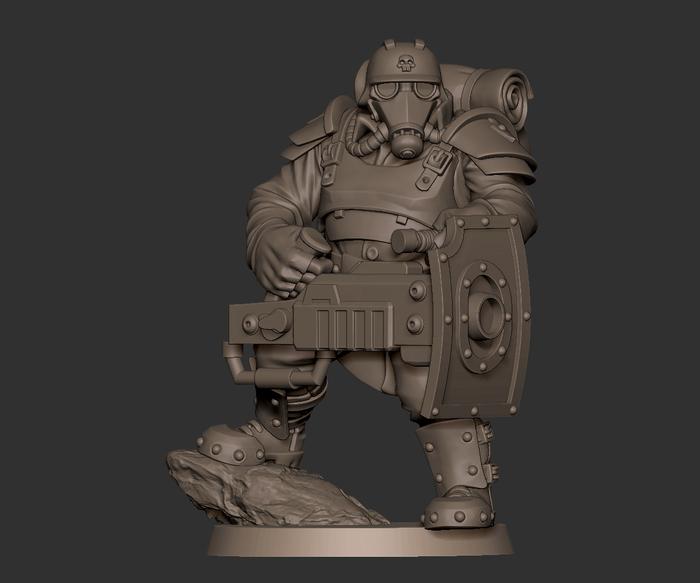 Astra Militarum, Bullryn, Imperial Guard, Mortian, Ogryns