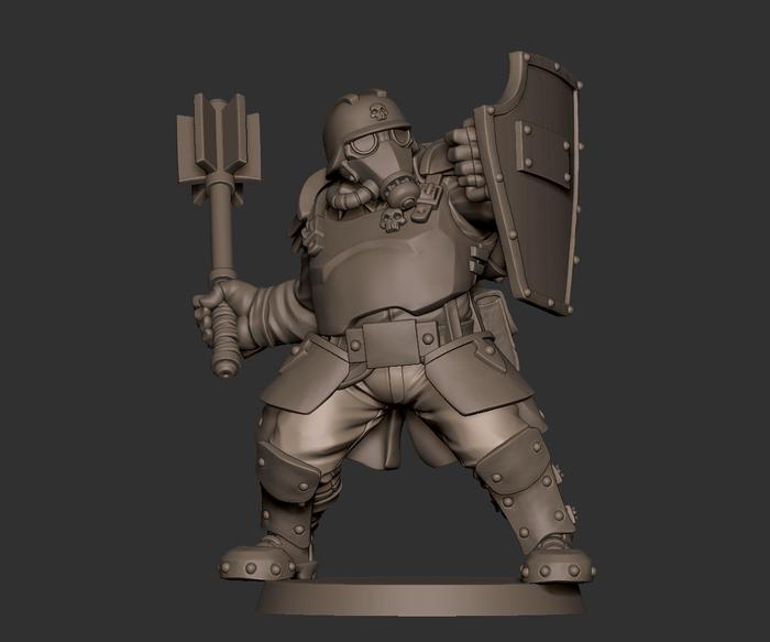 Astra Militarum, Bullryn, Imperial Guard, Mortian, Ogryns