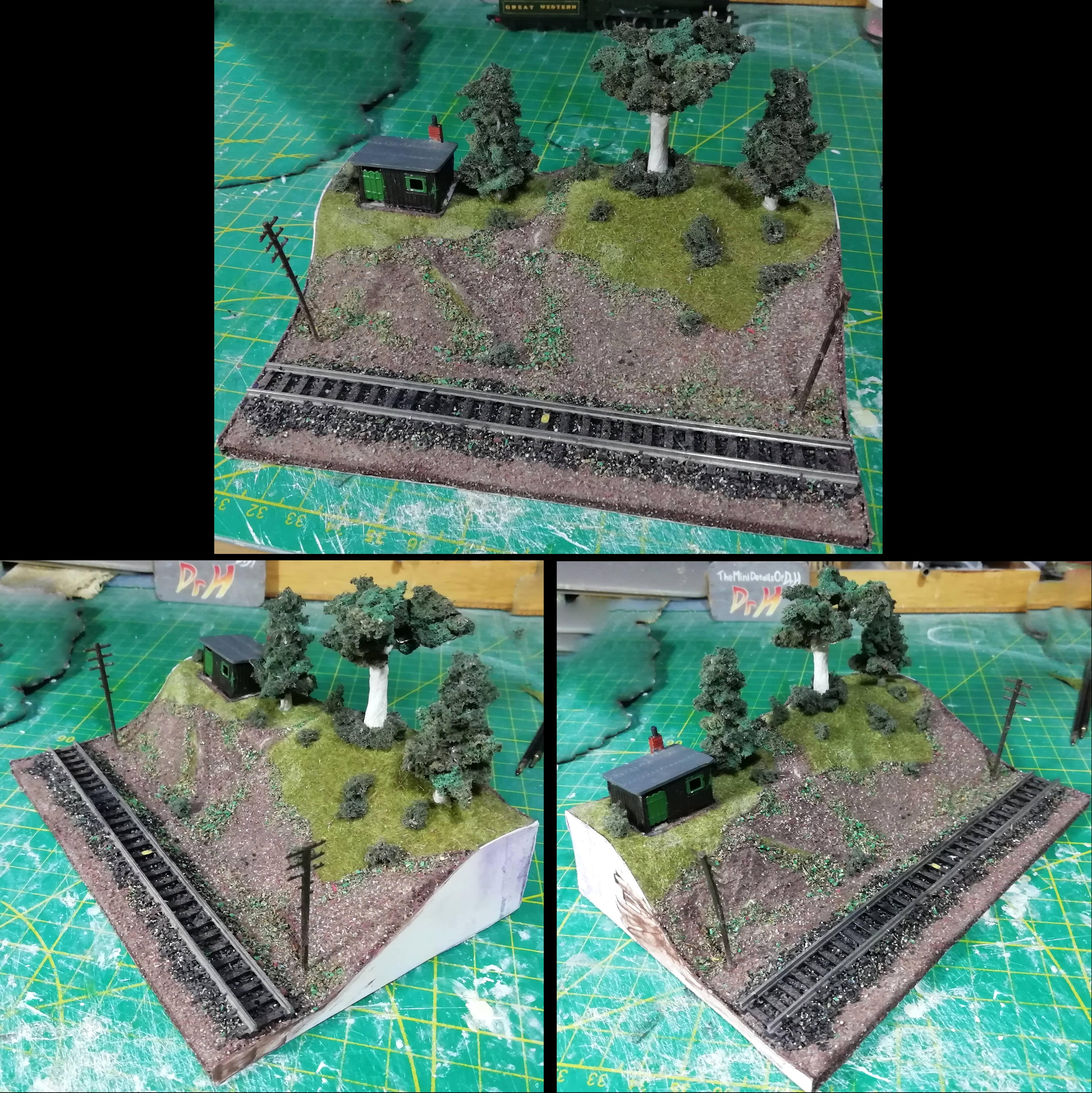 Large train display base wip 2