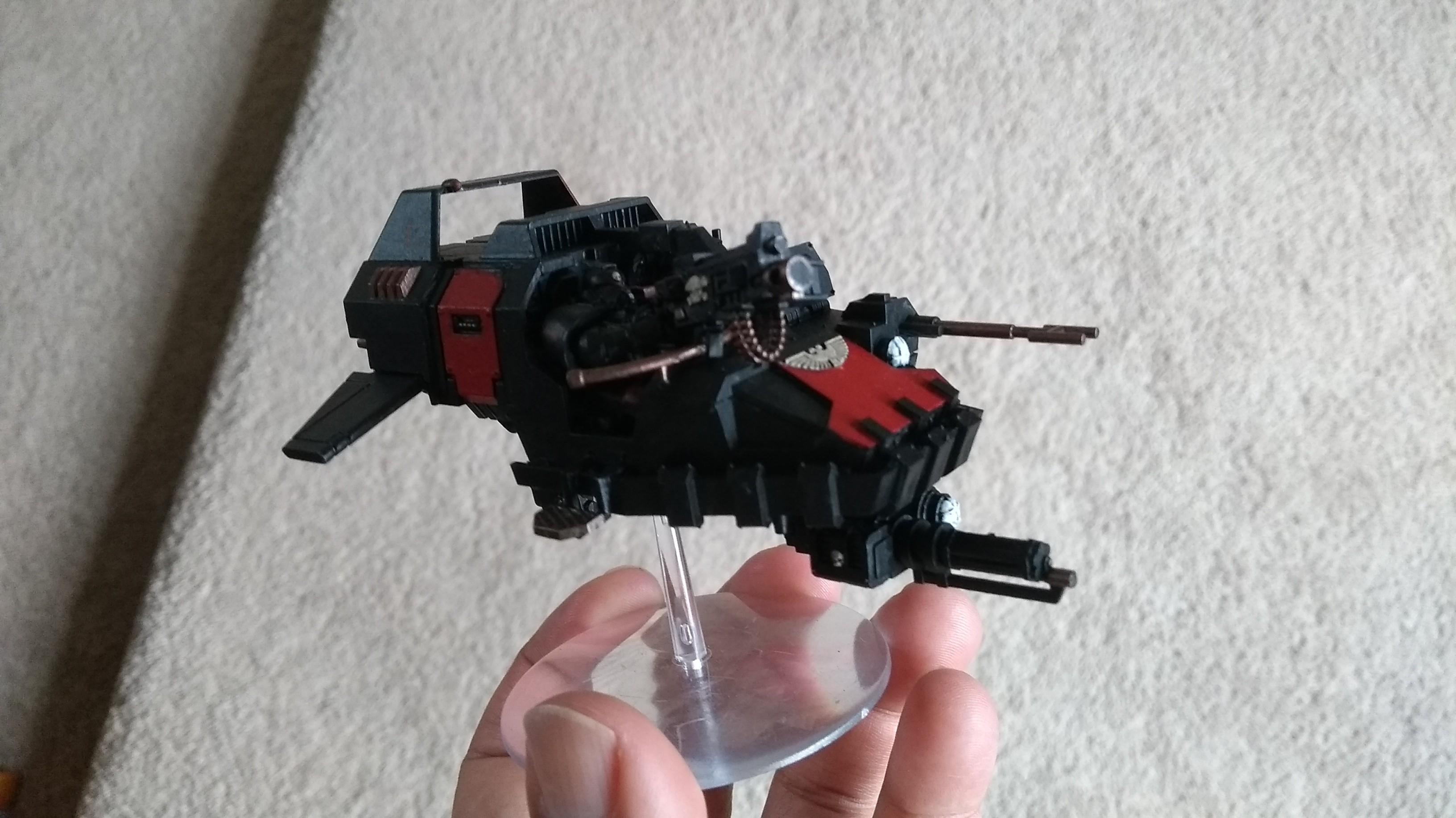 Angels Revenant, Blood Angels, Fast Attack, Flyer, Land Speeder, Painted, Space Marines, Vehicle, Warhammer 40,000