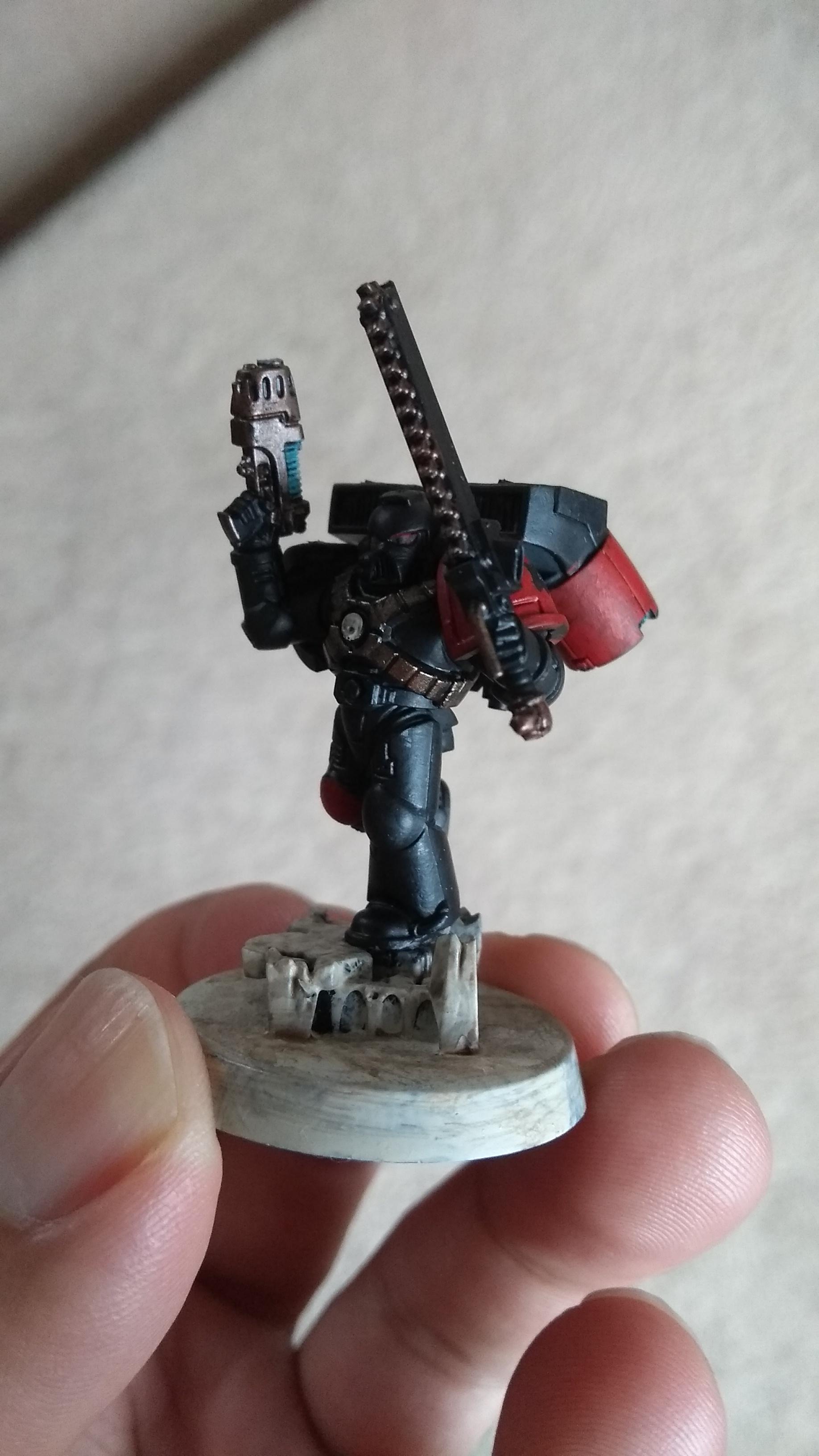 Angels Revenant, Assault Squad, Blood Angels, Fast Attack, Painted, Space Marines, Warhammer 40,000