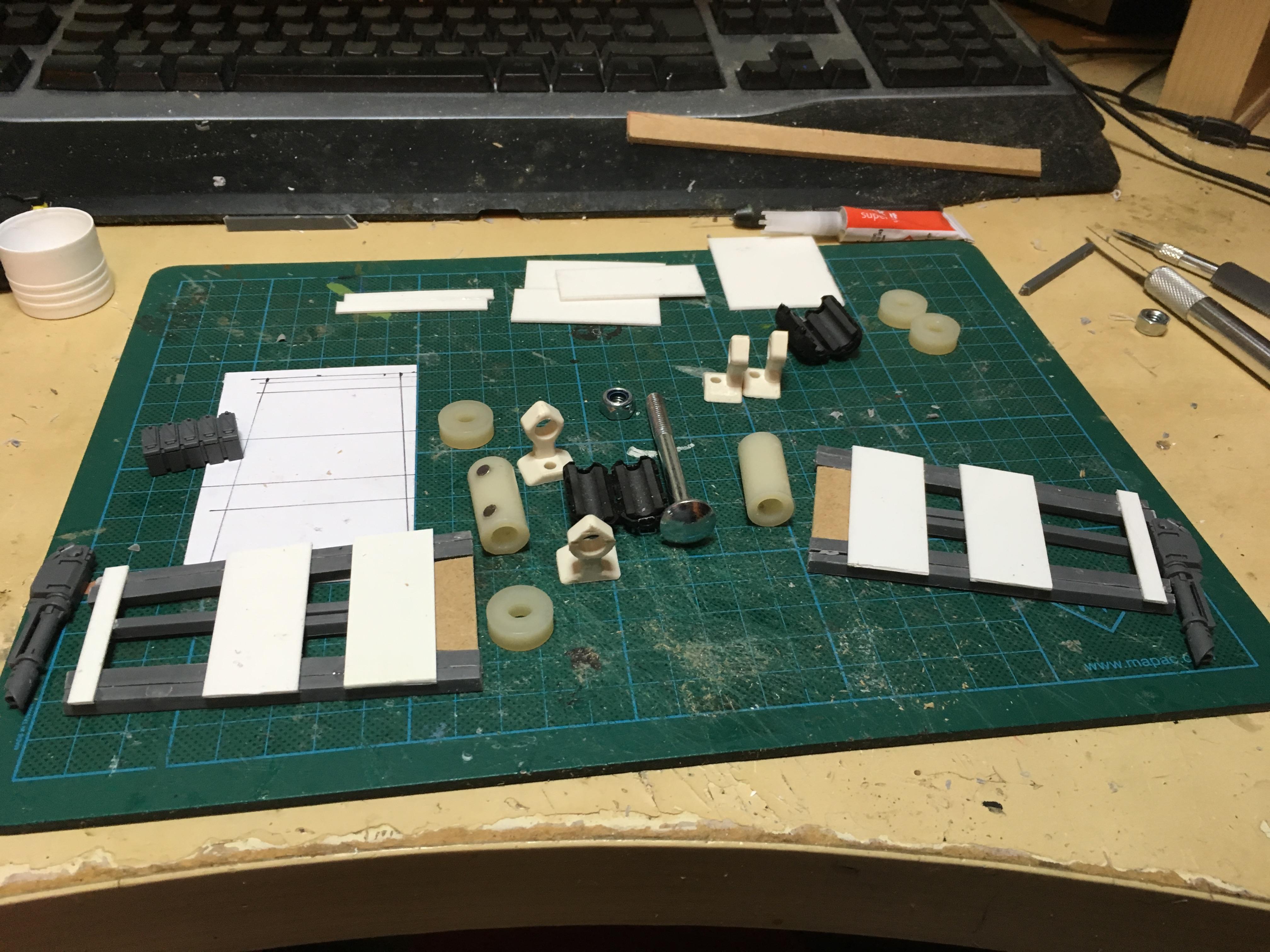 Scratch Build, Space Marines, Thunderhawk Gunship, Warhammer 40,000, Work In Progress
