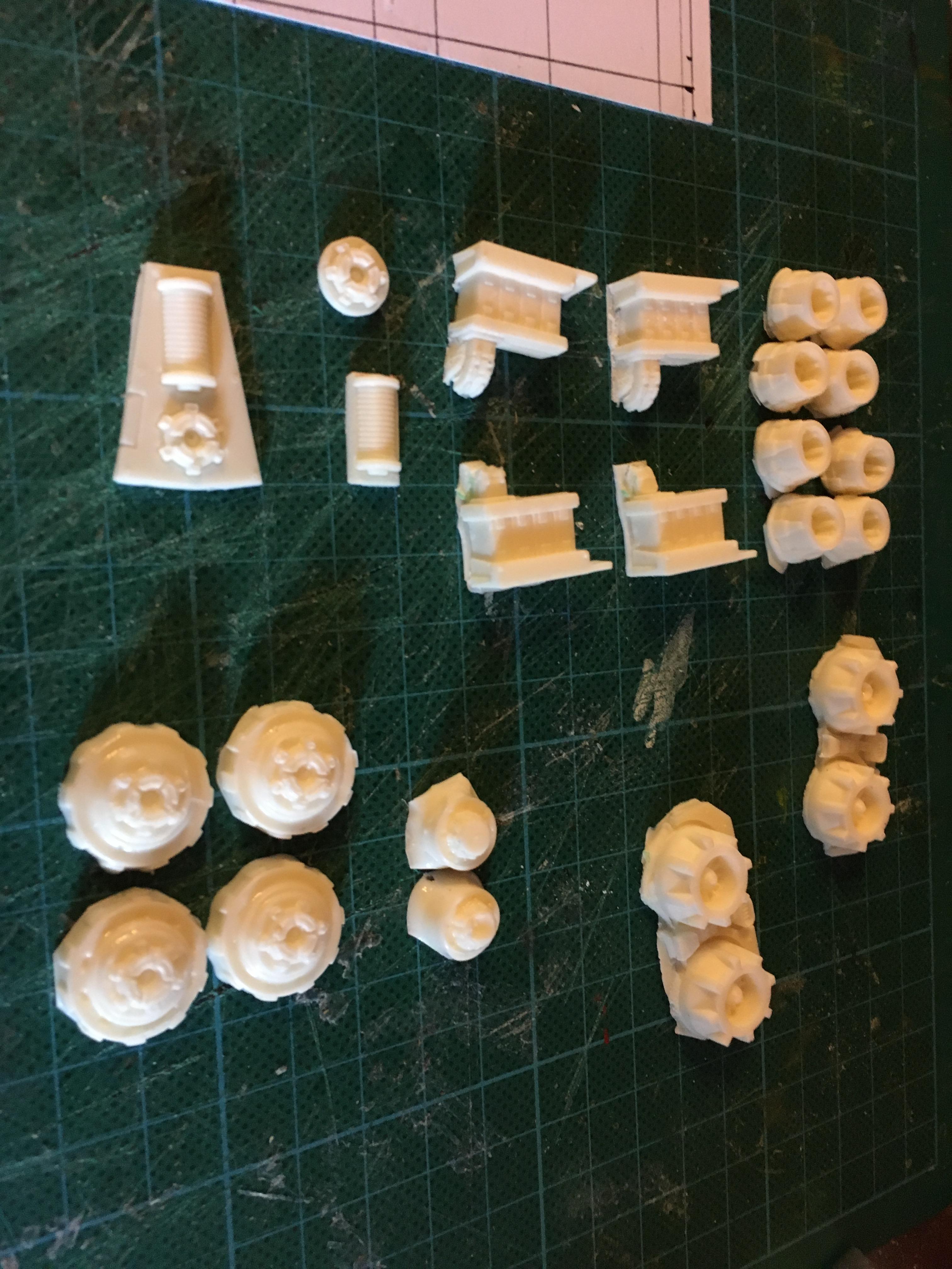 Scratch Build, Space Marines, Thunderhawk Gunship, Warhammer 40,000, Work In Progress