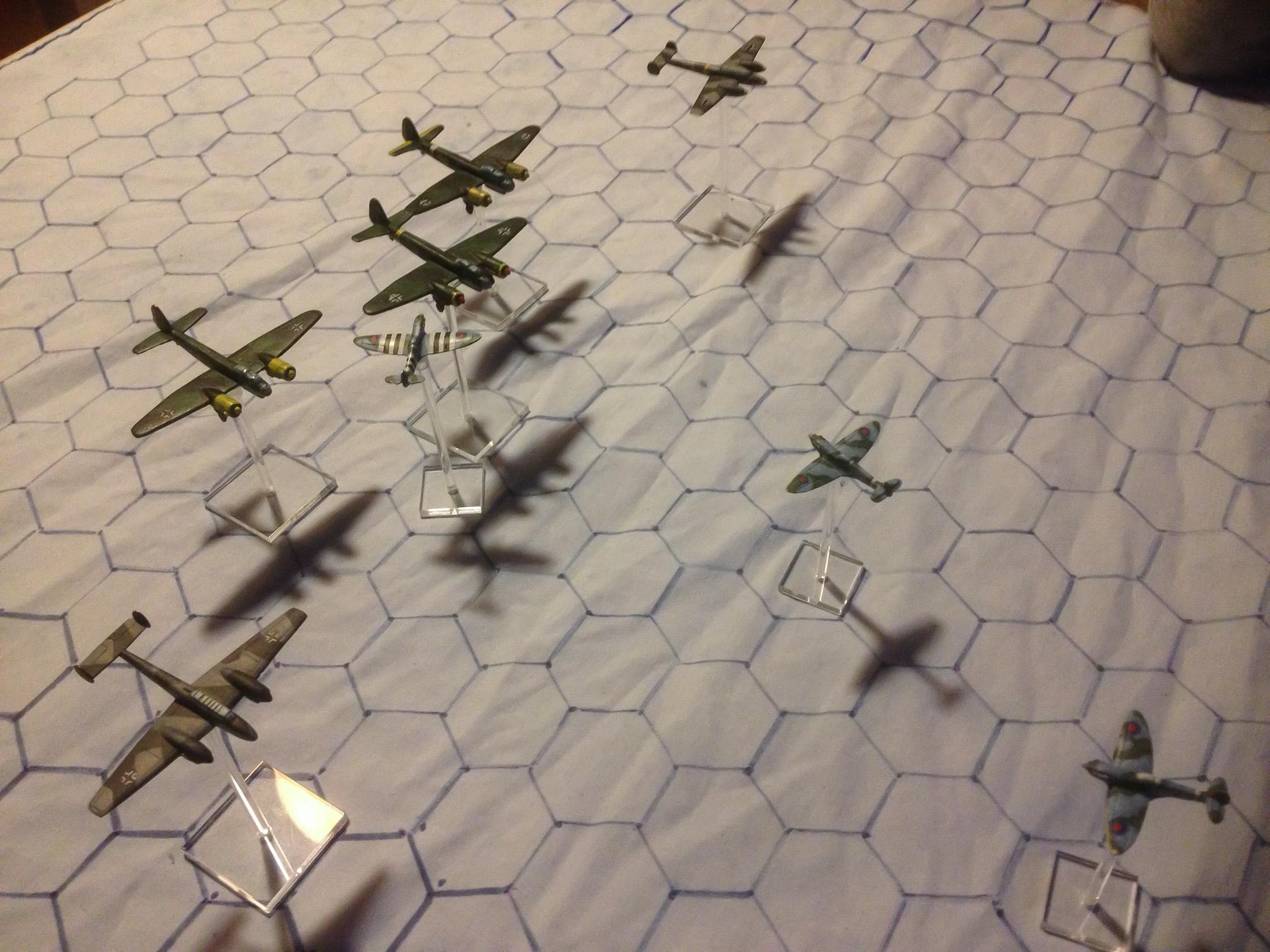 1:300 Scale, Air Combat, Battle Of Britain, World War 2
