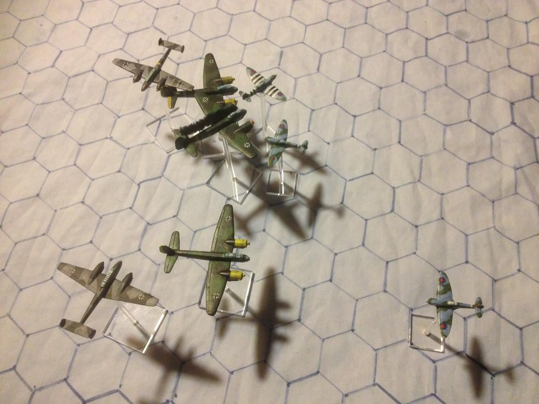 1:300 Scale, Air Combat, Battle Of Britain, World War 2