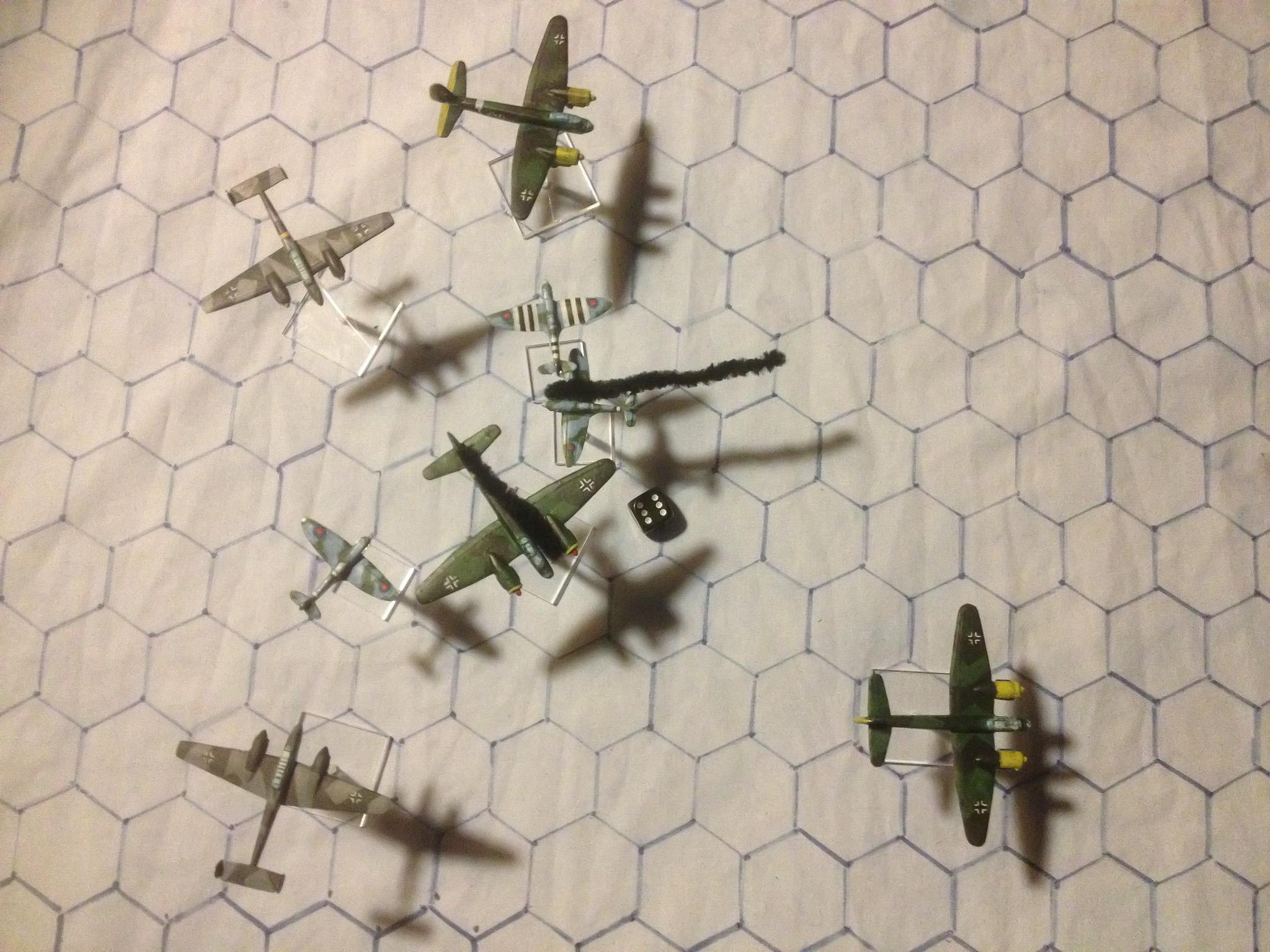 1:300 Scale, Air Combat, Battle Of Britain, World War 2
