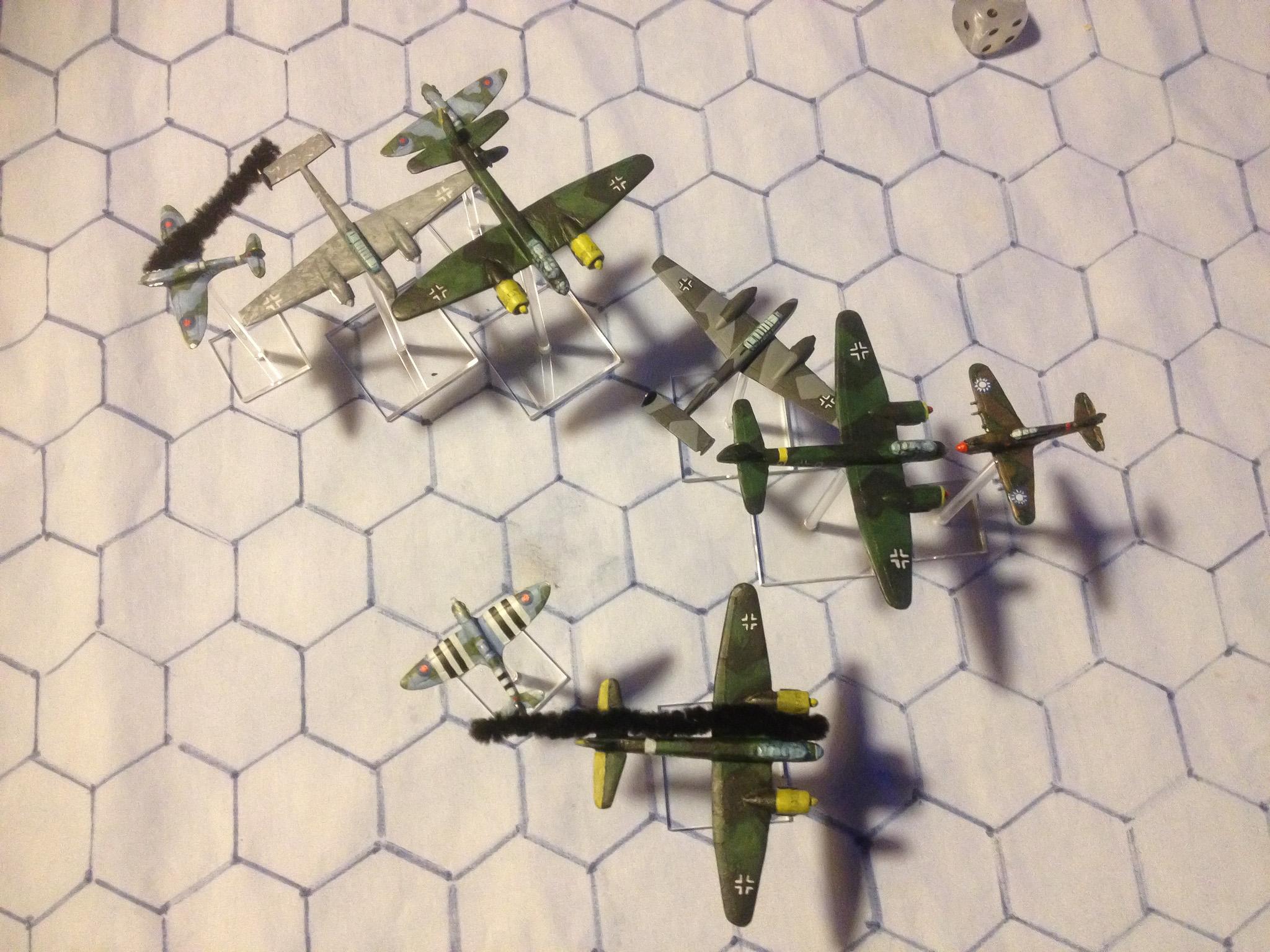 1:300 Scale, Air Combat, Battle Of Britain, World War 2