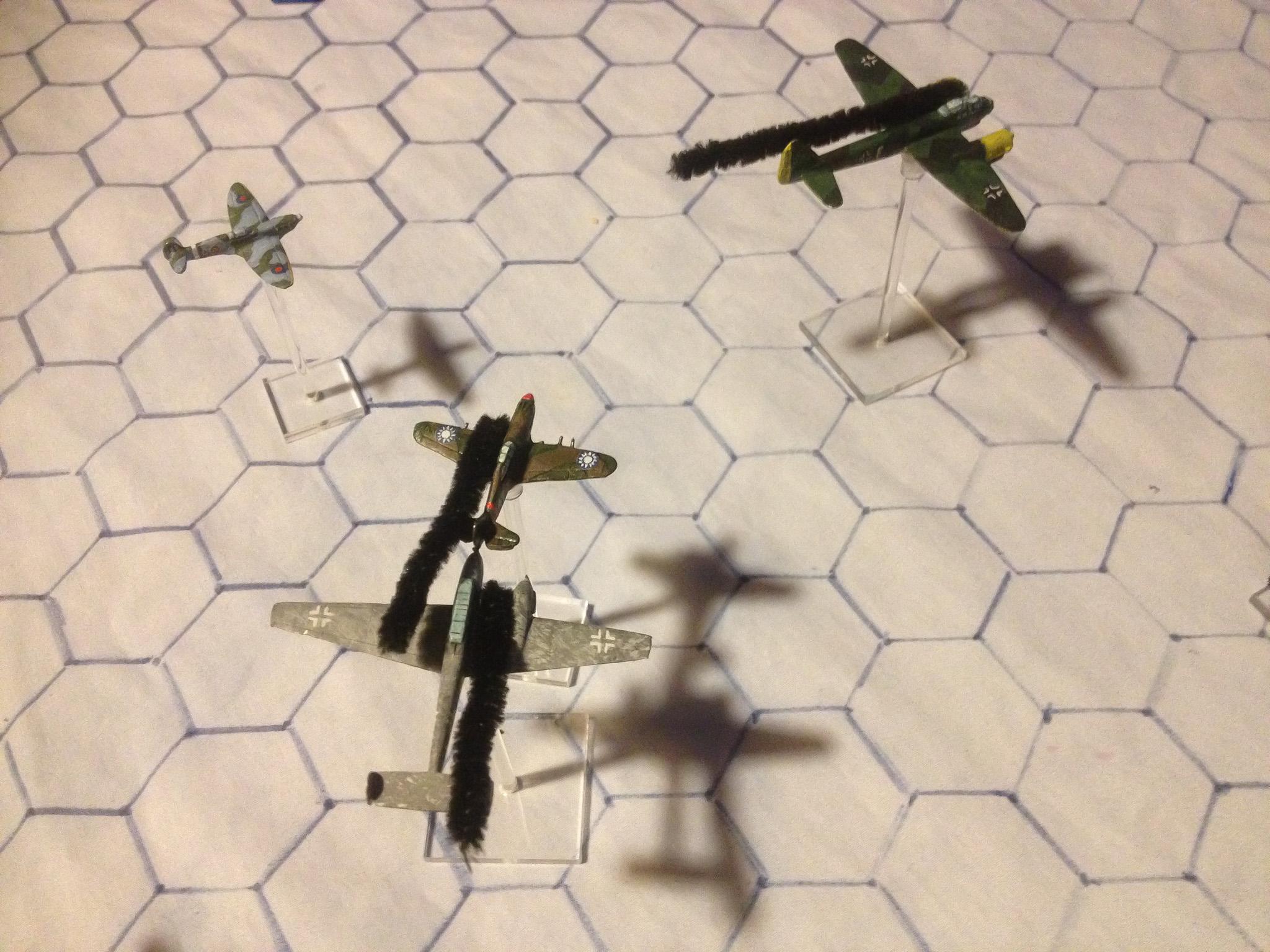 1:300 Scale, Air Combat, Battle Of Britain, World War 2