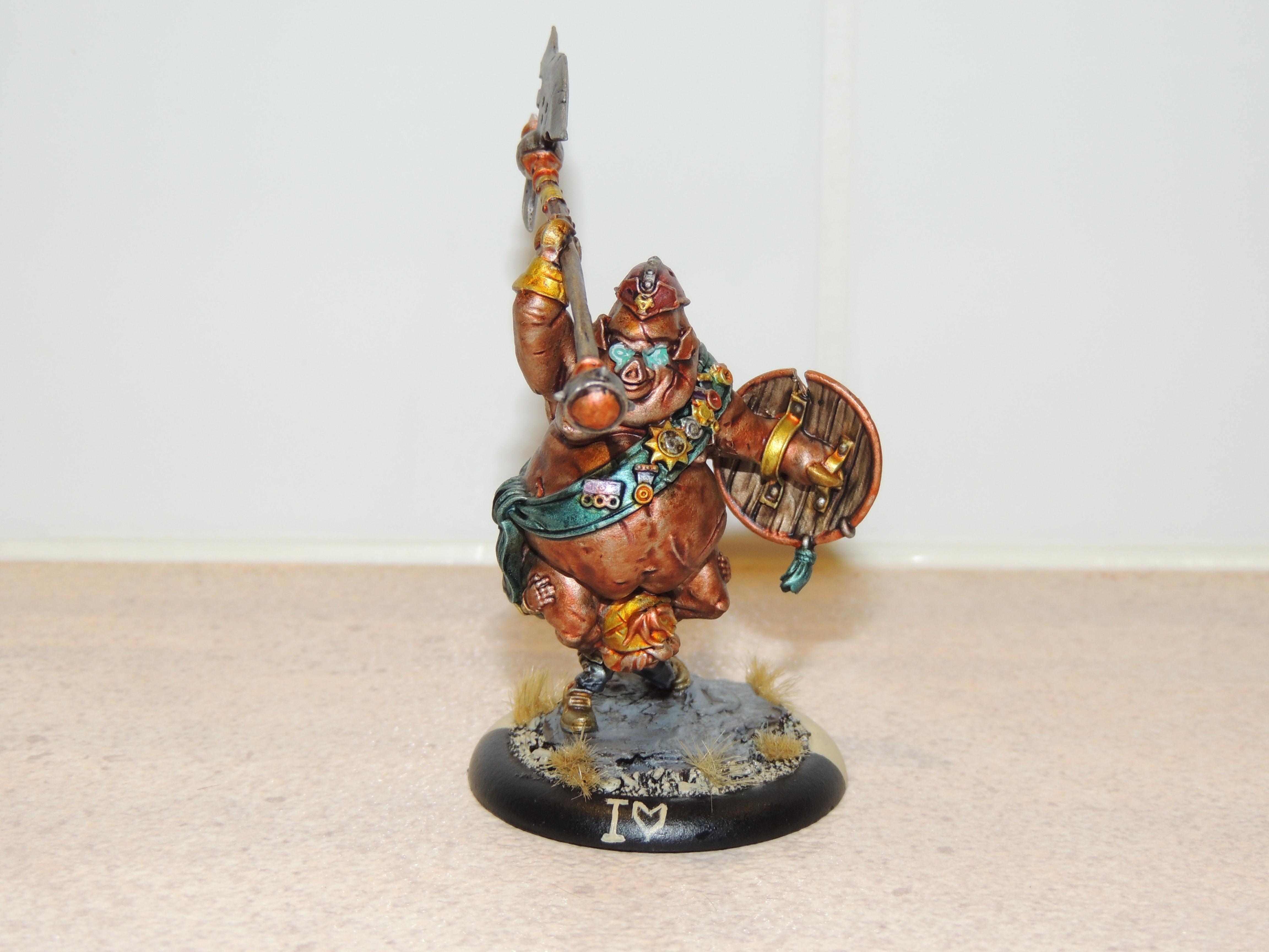 Grymkin, Hordes, Piggyback Officer, Privateer Press, Warmachine
