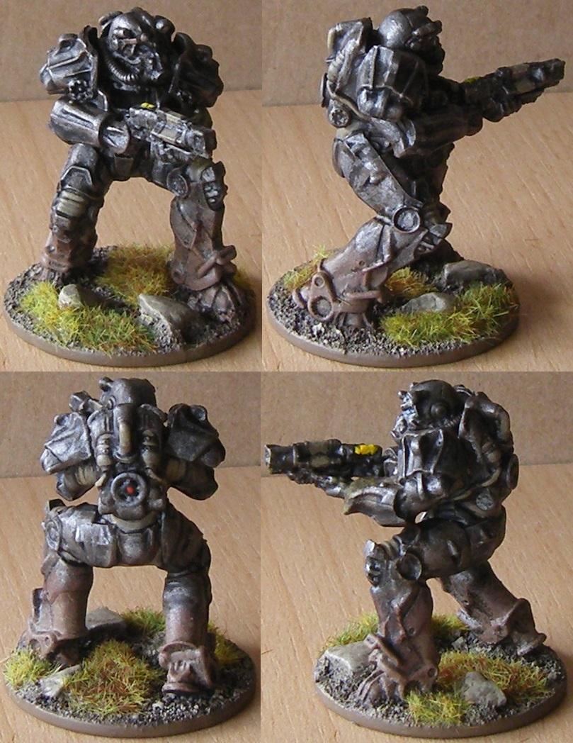 BoS Knight in T-60 Power Armor