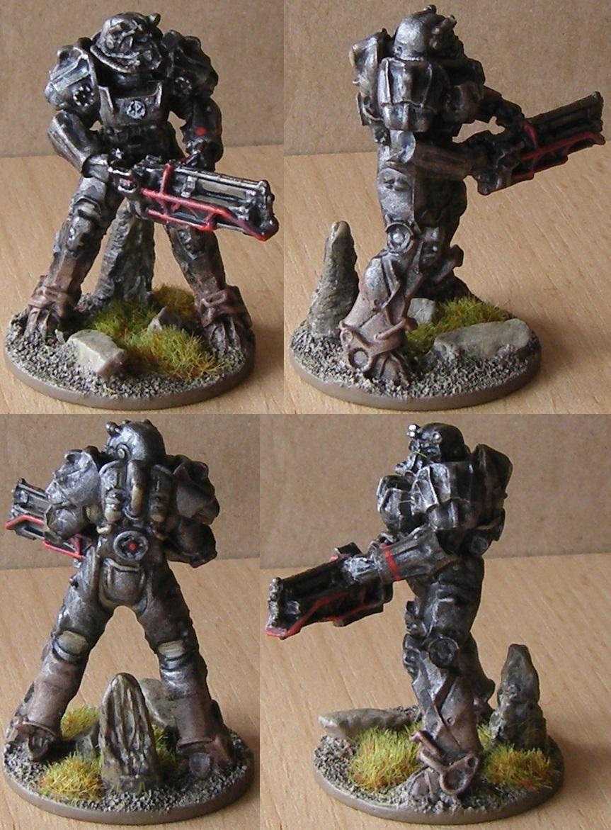 BoS Knight in T-60 Power Armor