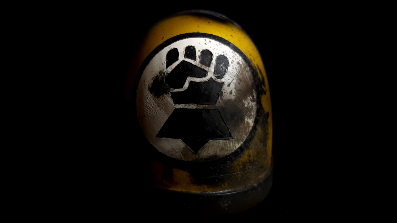 Imperial Fists, Scratch Build, Space Marines, Warhammer 40,000