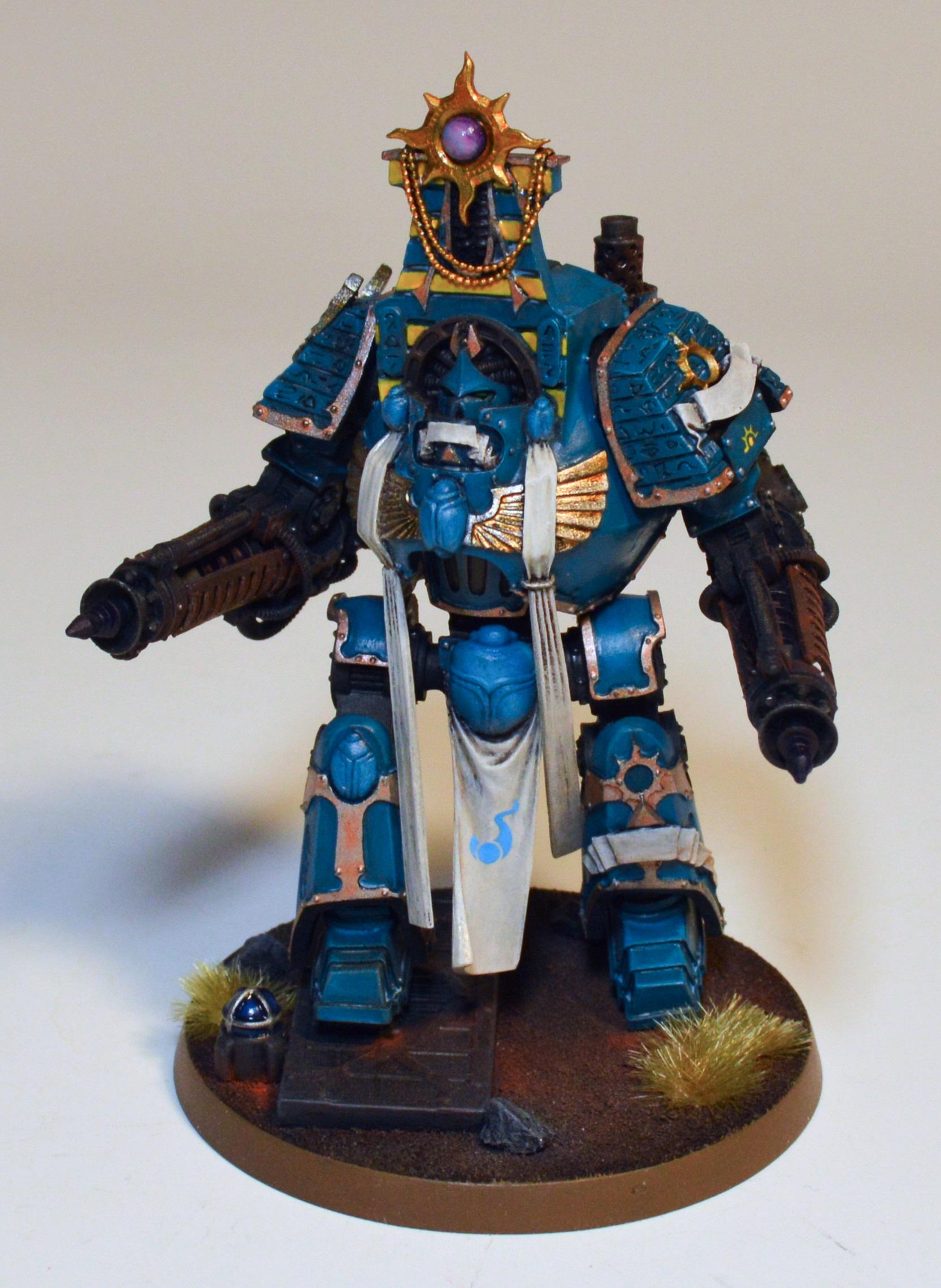 Chaos, Contemptor Dreadnought, Thousand Sons, Tzeentch