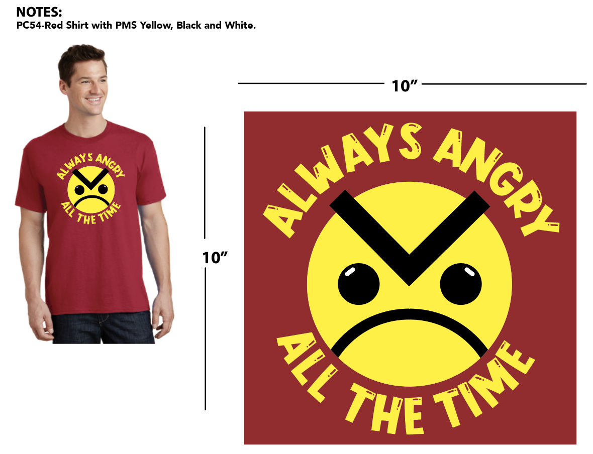 Angry Marine T-Shirt