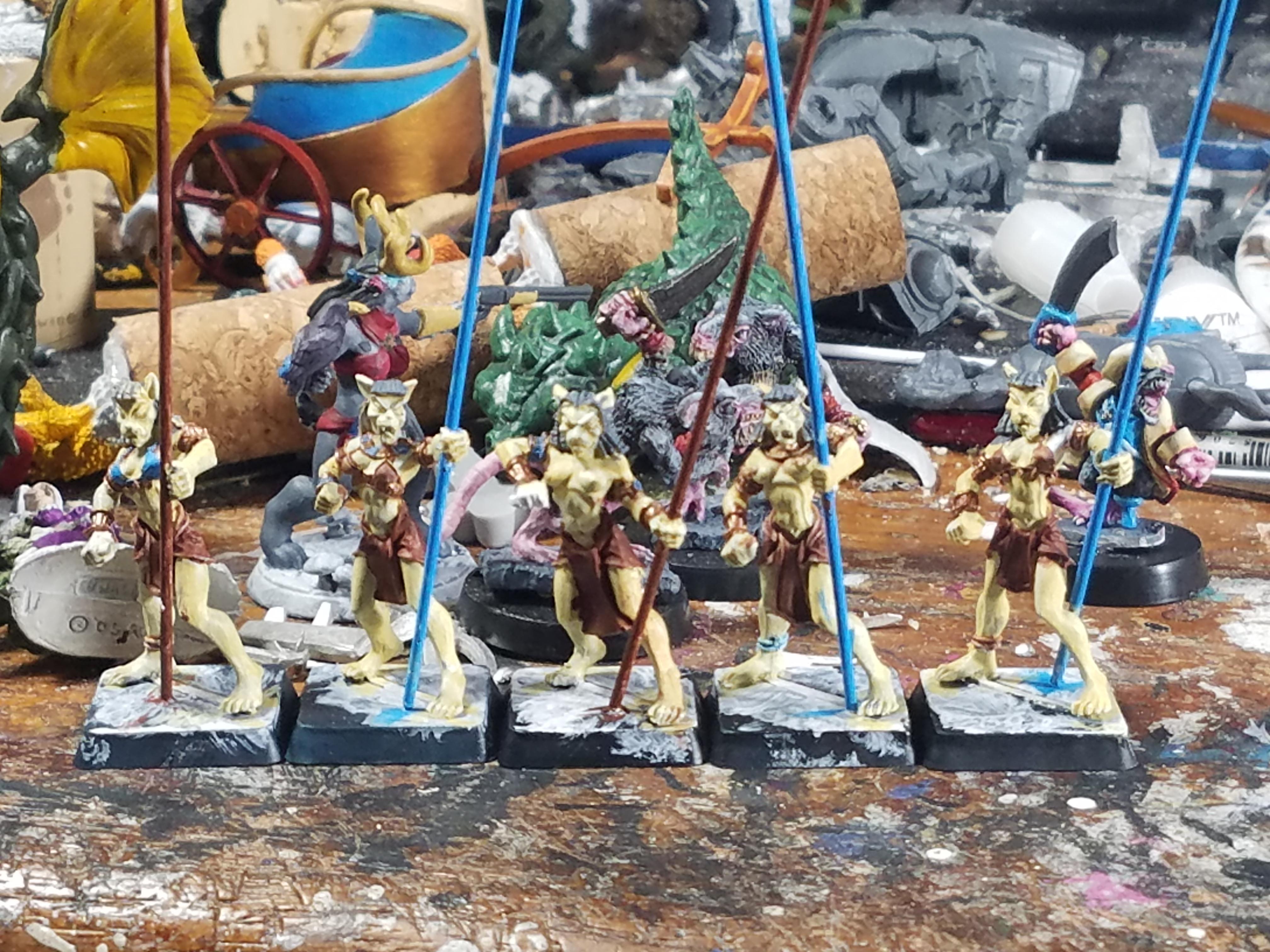 Basti, Crocodile Games, Spears, Wargods Of Aegyptus, Work In Progress