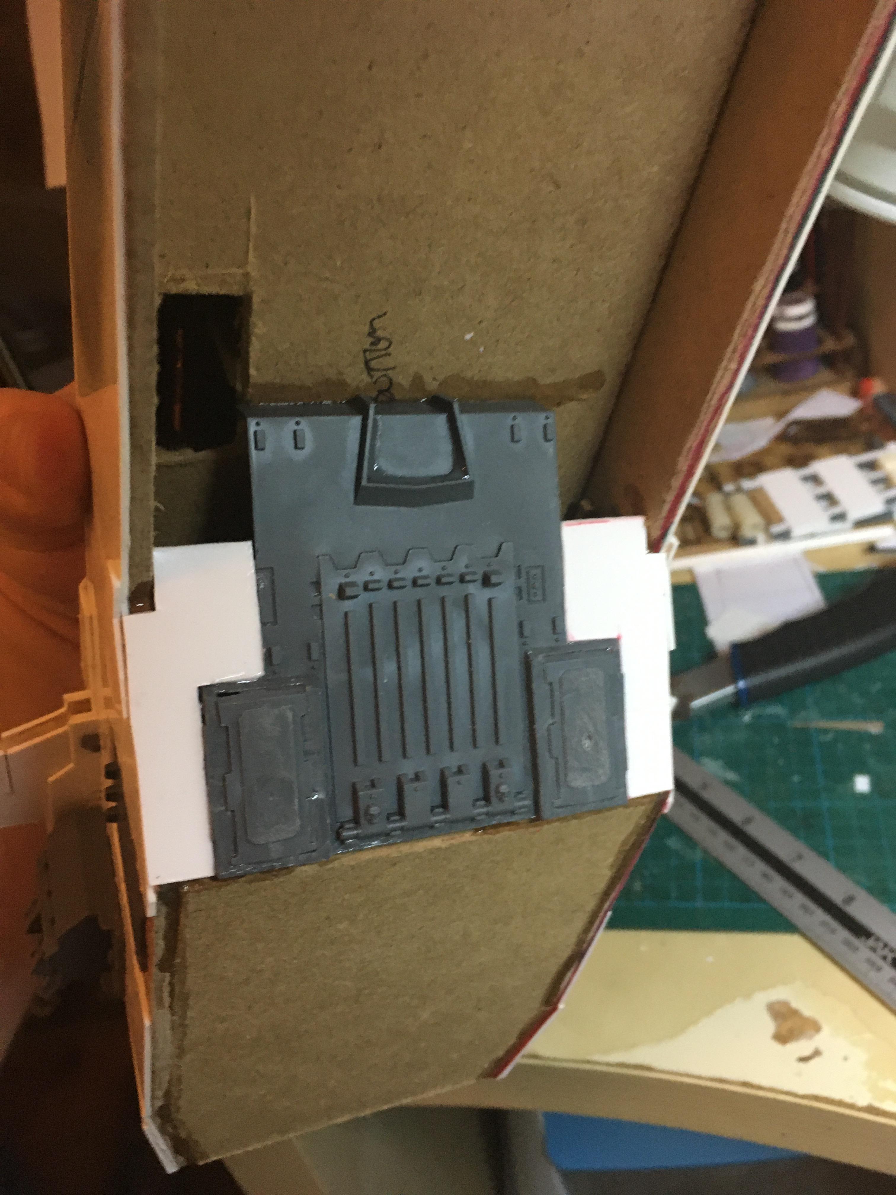 Scratch Build, Space Marines, Thunderhawk Gunship, Warhammer 40,000, Work In Progress