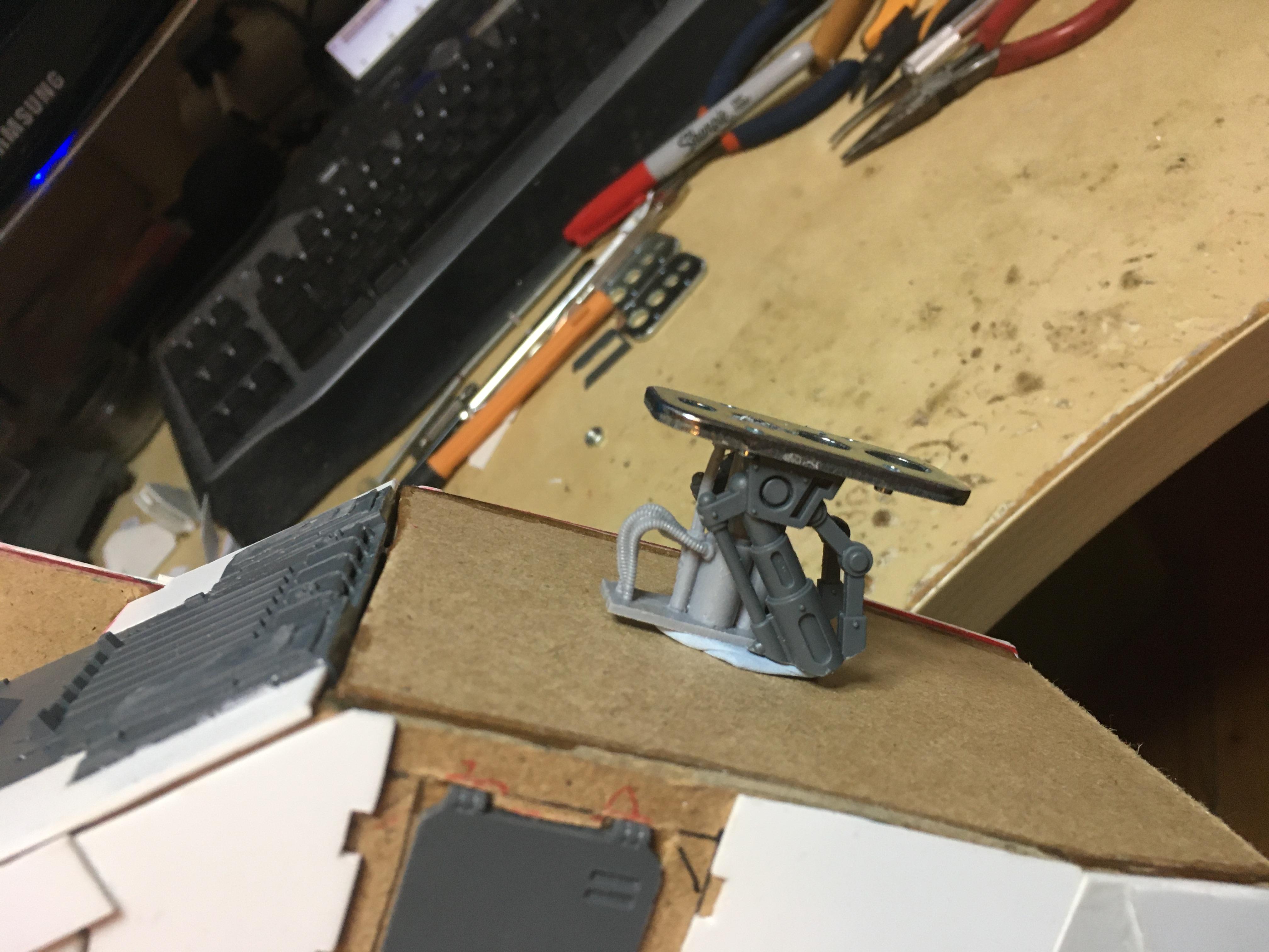Scratch Build, Space Marines, Thunderhawk Gunship, Warhammer 40,000, Work In Progress